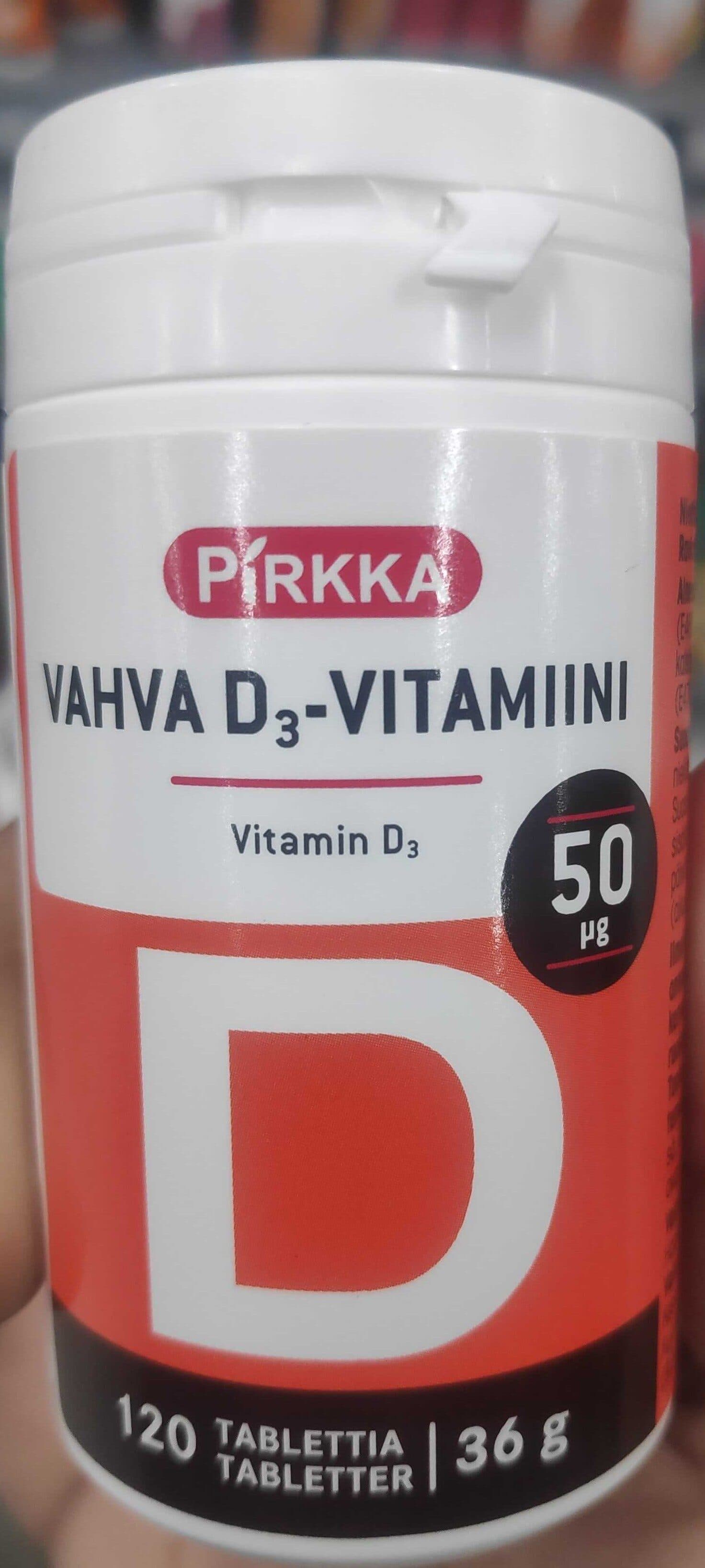 Pirkka vitamin d packshot