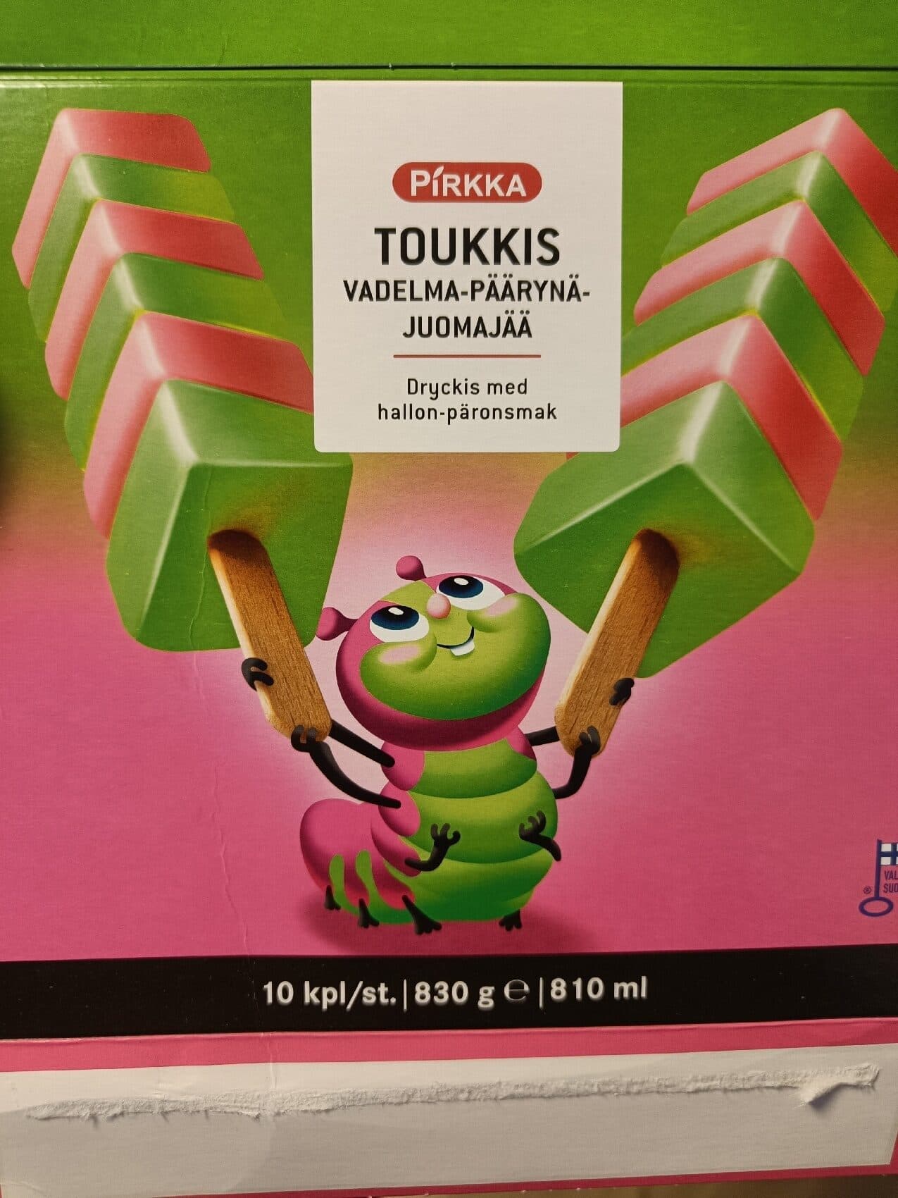 Pirkka Toukkis Mehujää packshot