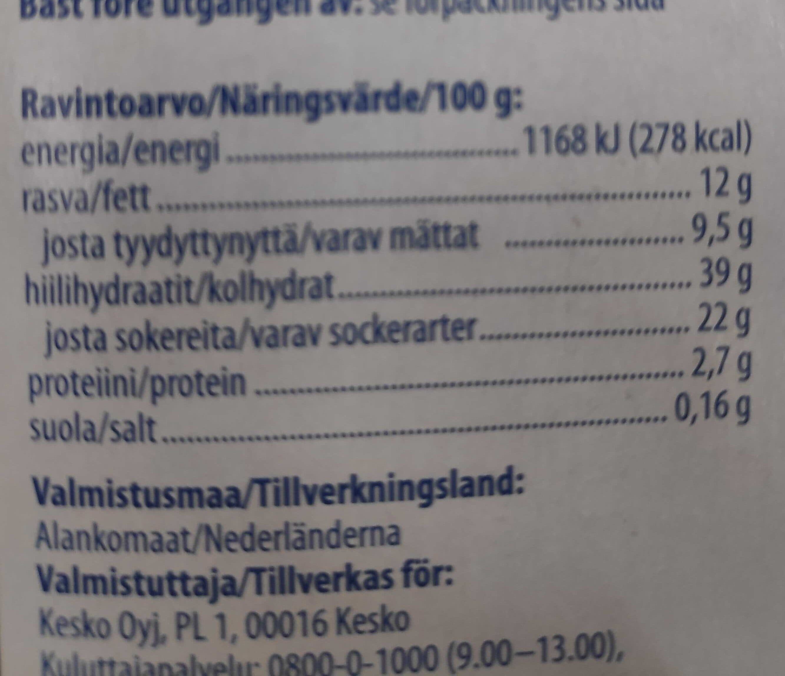 Open Food Facts k vanilla ice cream packshot