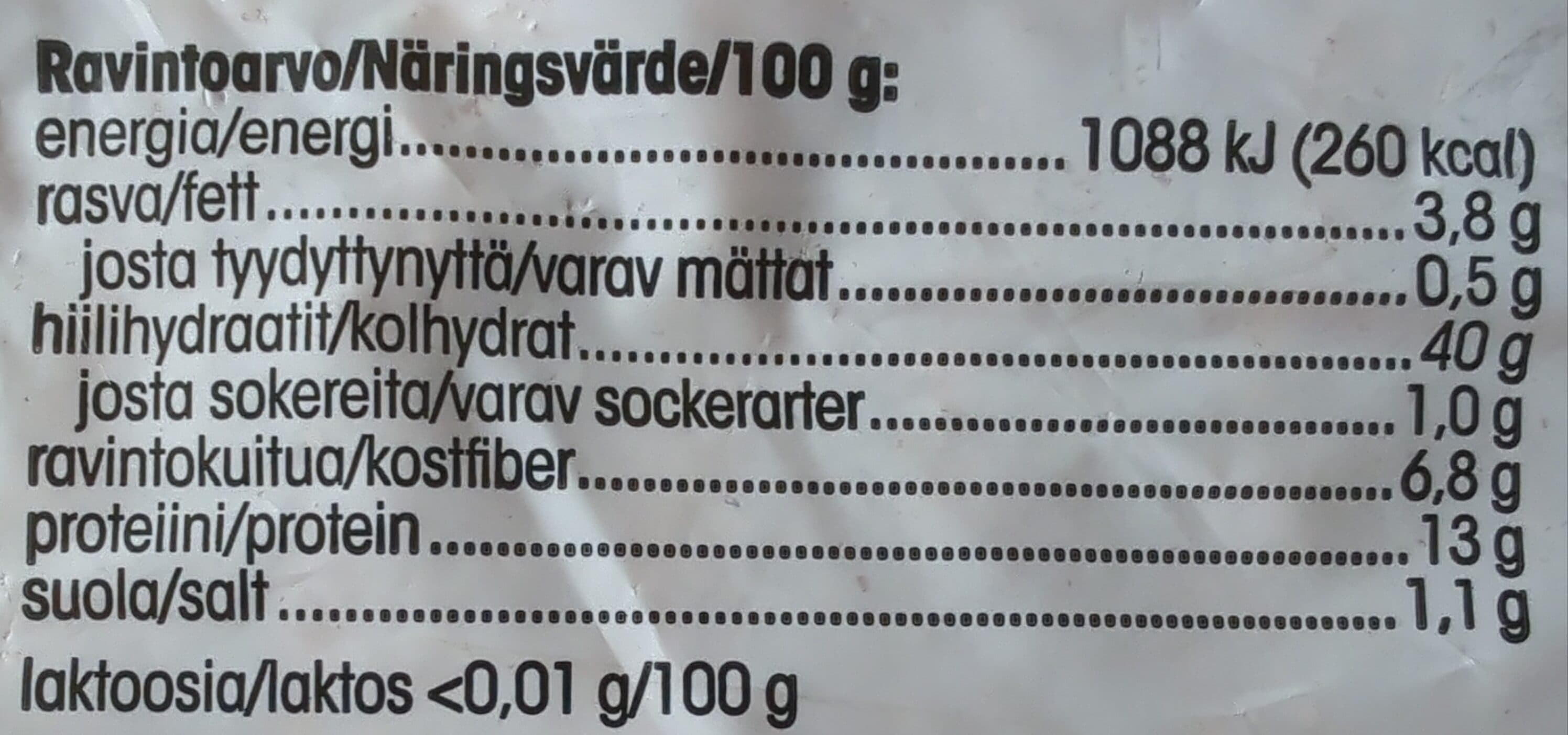 Pirkka Kaurapaahtoleipä packshot