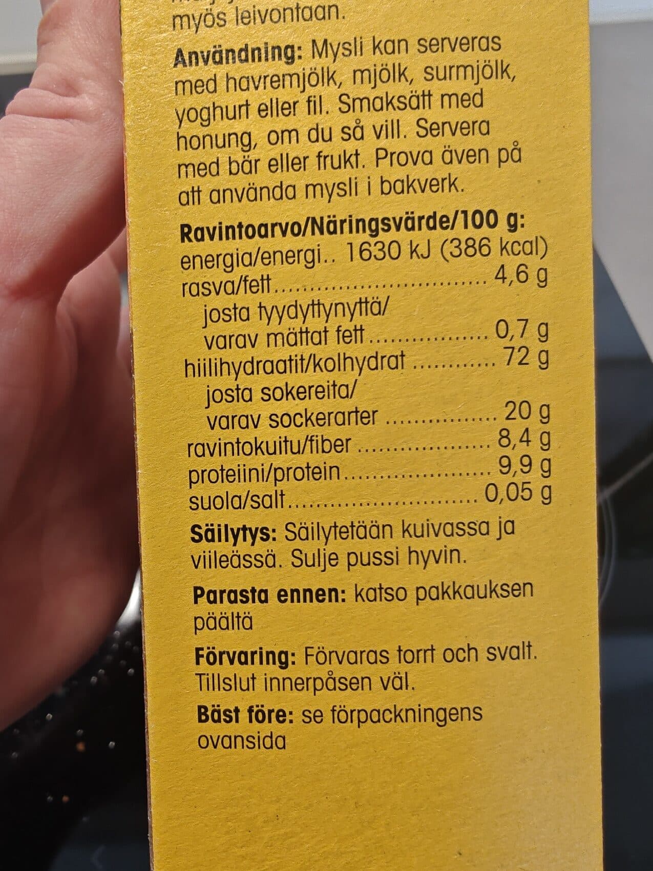 Pirkka Hedelmämysli packshot