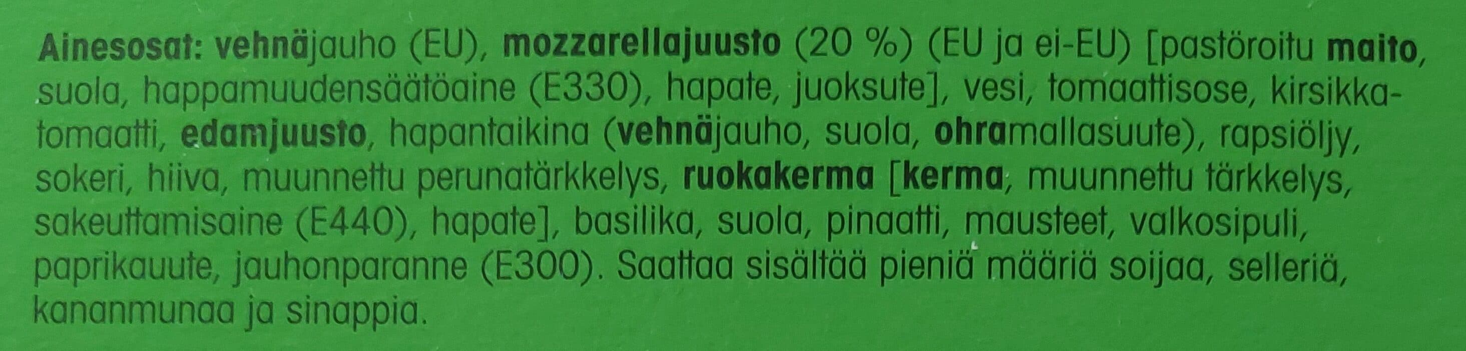 Pirkka Mozarella kiviuunipizza packshot