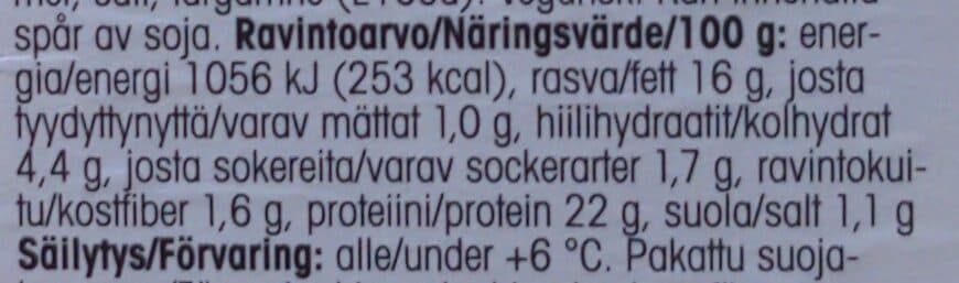 Pirkka Vegepepperoni packshot