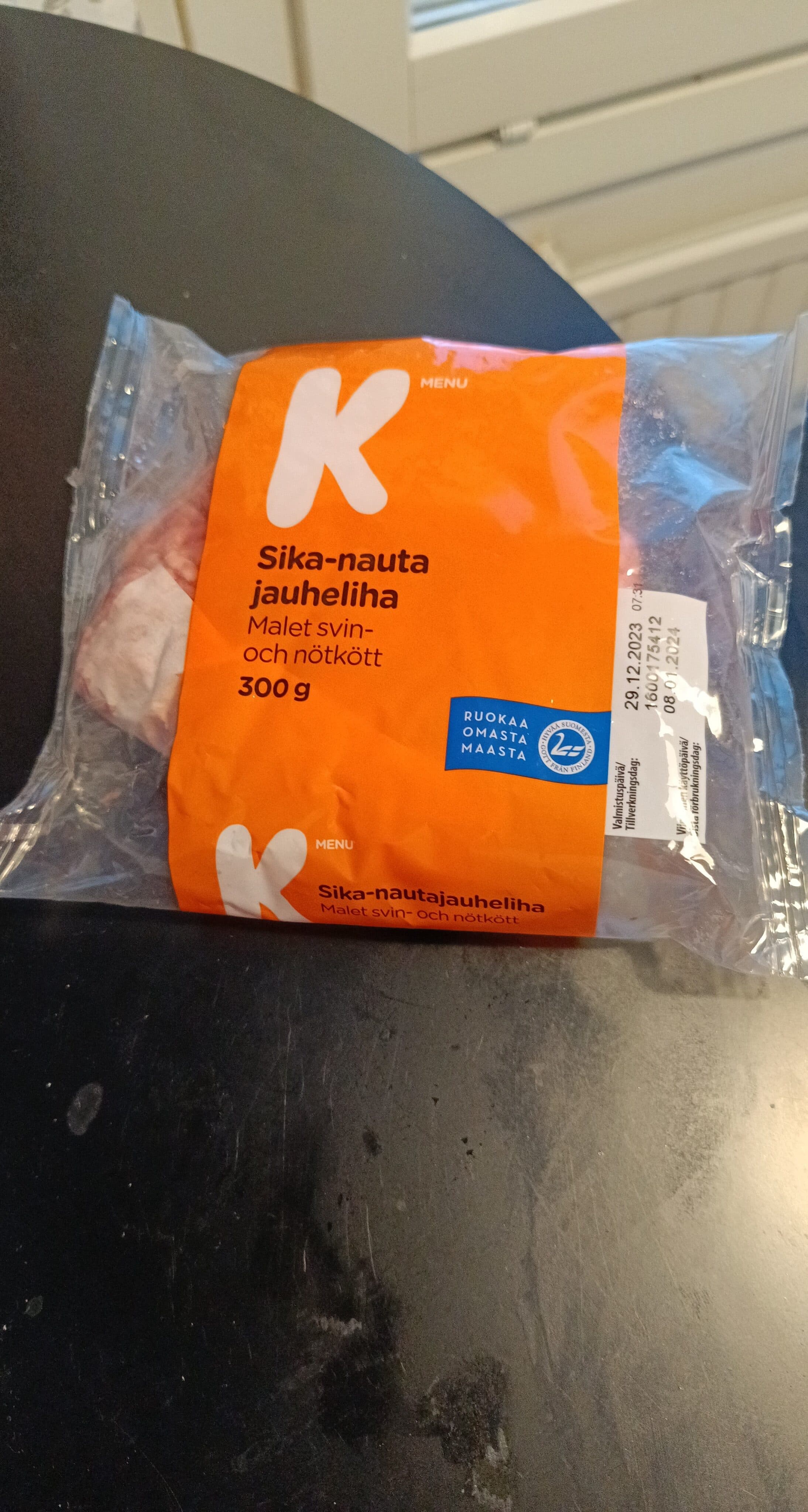 K-Menu Sika-nauta jauheliha packshot