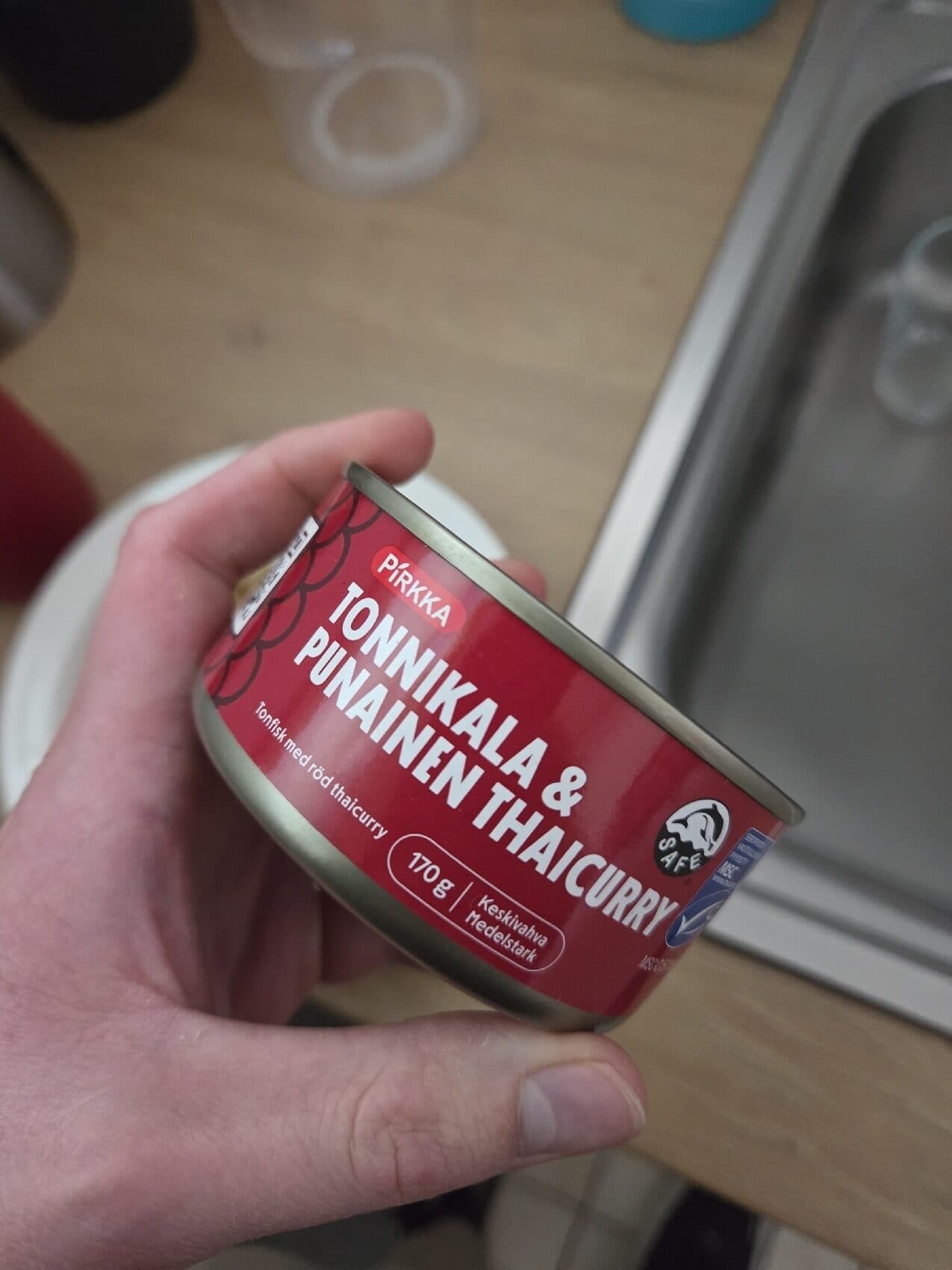 Pirkka Tonnikala & Punainen Thaicurry packshot