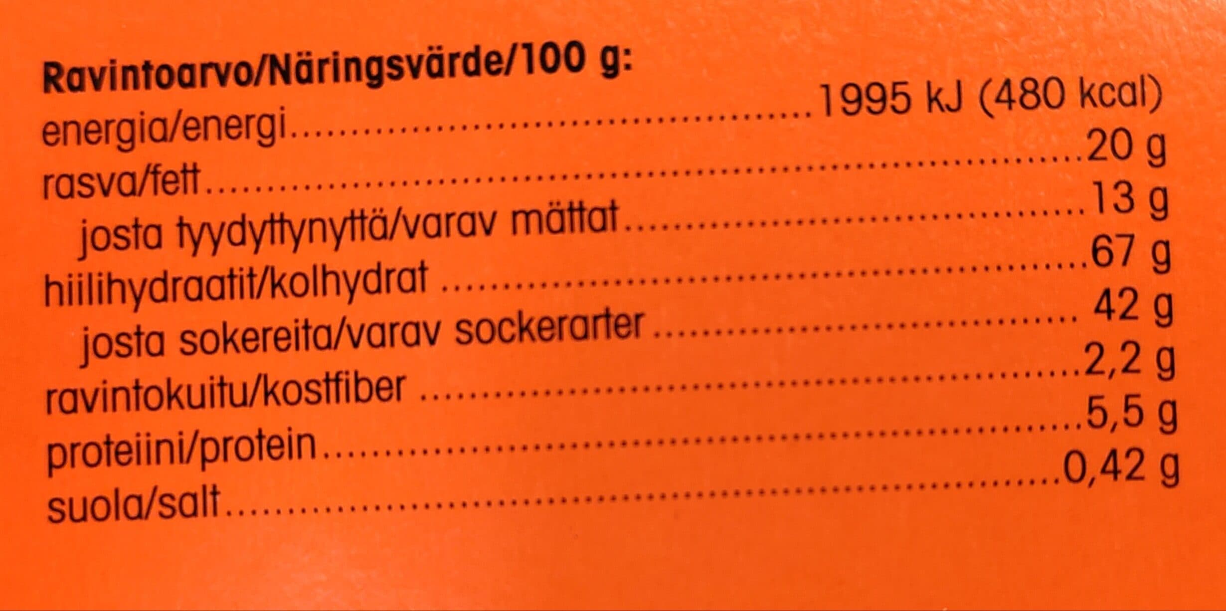 Pirkka Mireille Maitosuklaakeksi mansikka packshot