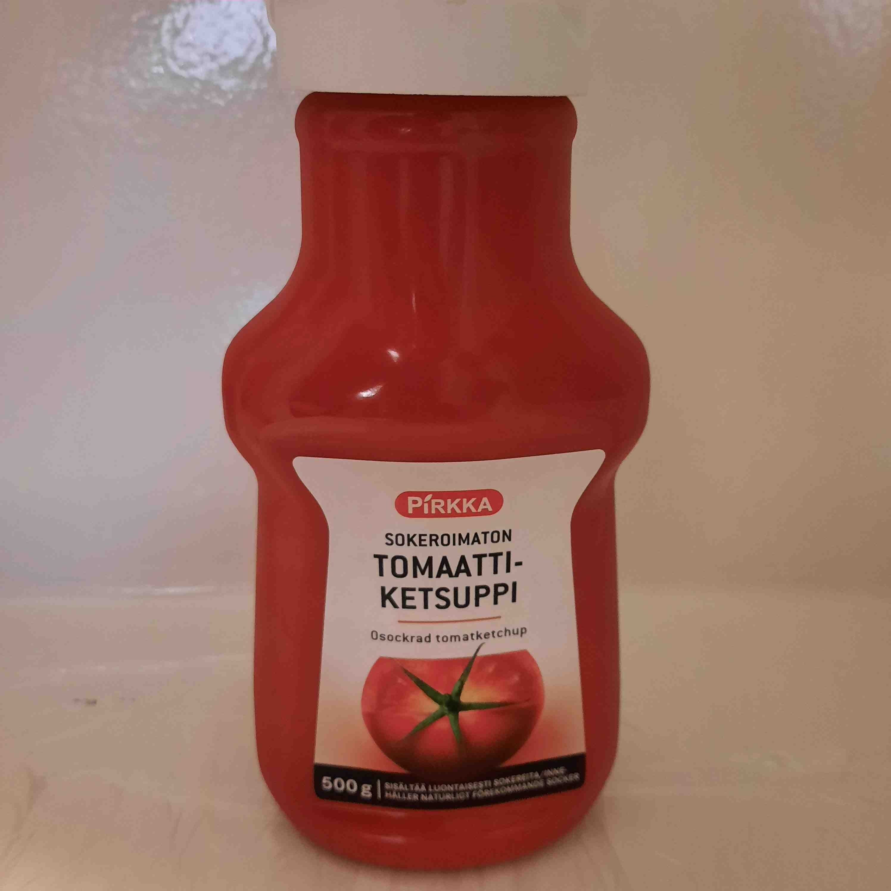 Pirkka Sokerimaton tomaatti-ketsuppi packshot