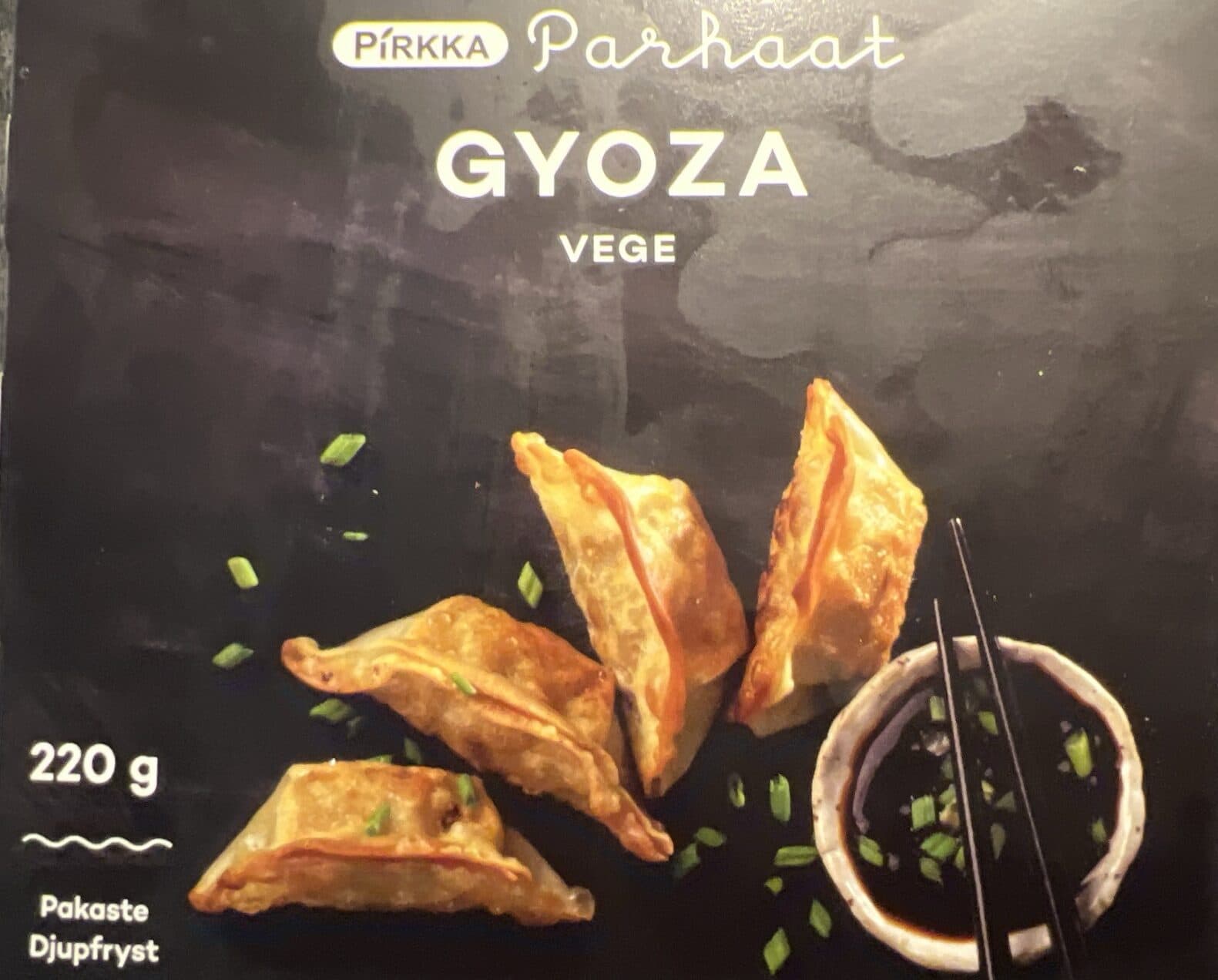 Pirkka Gyoza Vege packshot