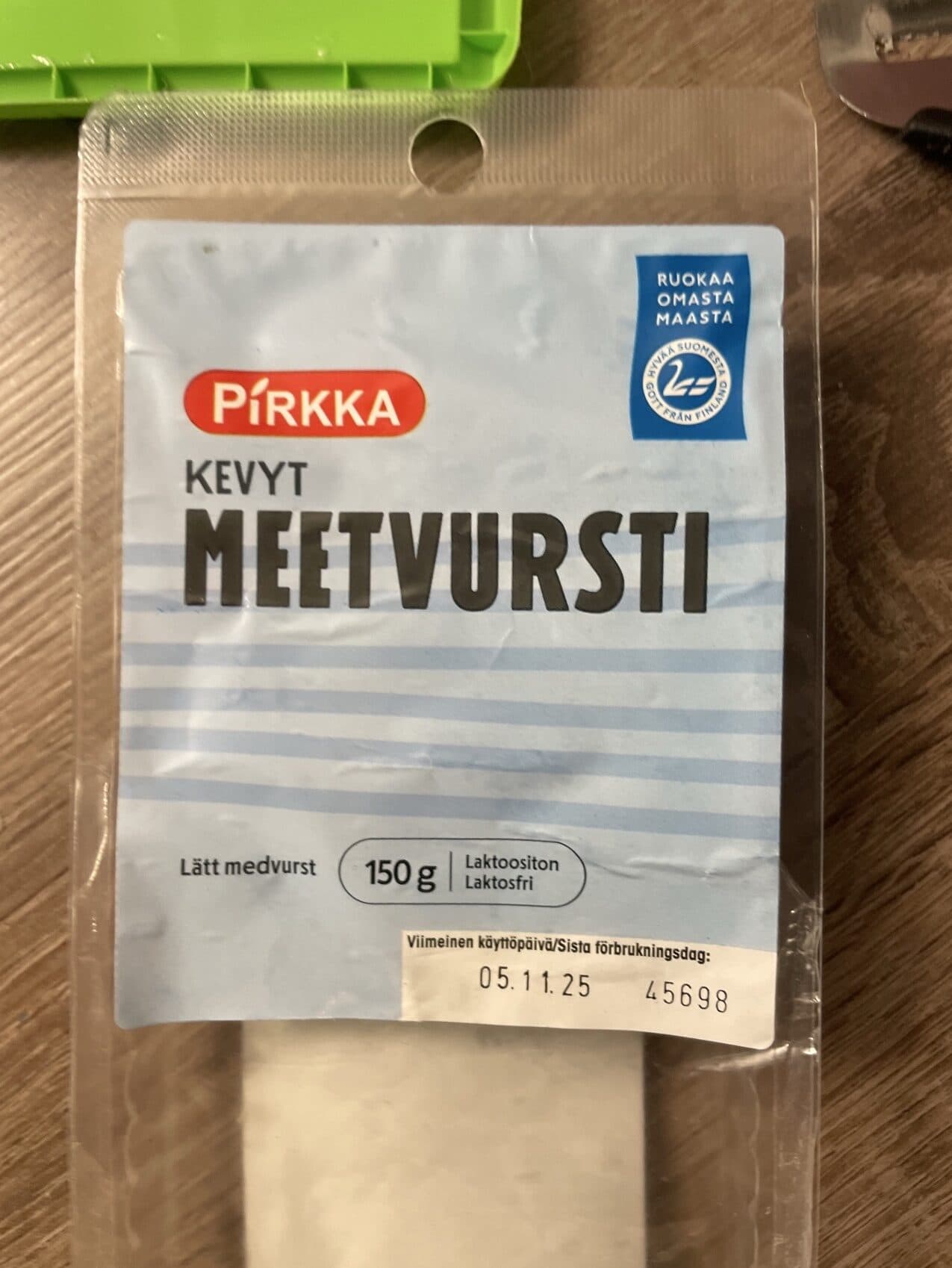 Pirkka Pirkka kevyt meetvursi packshot