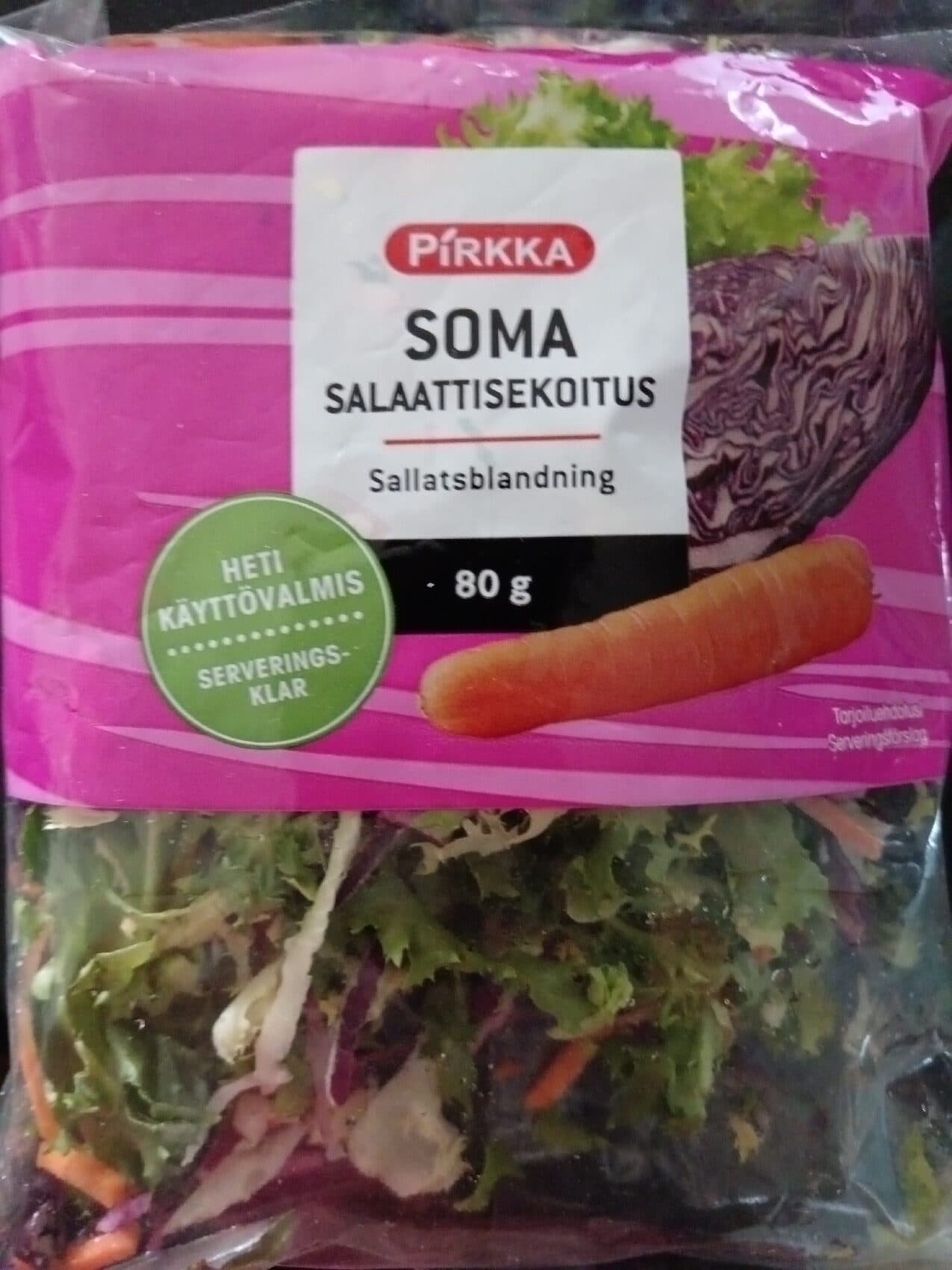 Pirkka Soma Salaattisekoitus packshot