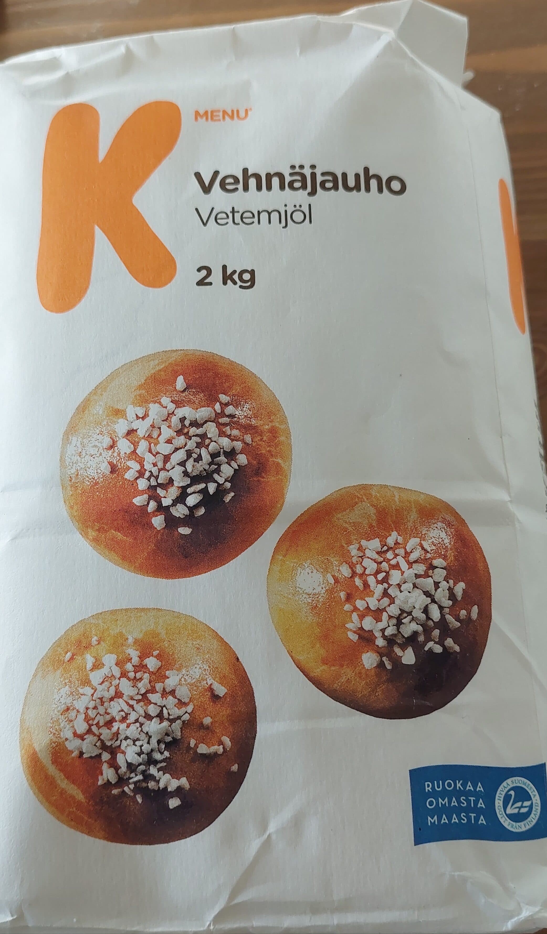 K Menu Vehnäjauho packshot