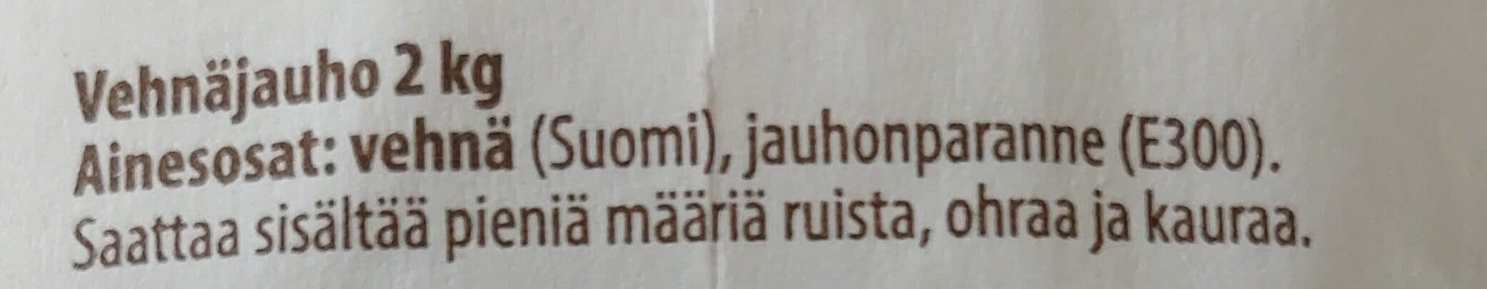 K Menu Vehnäjauho packshot