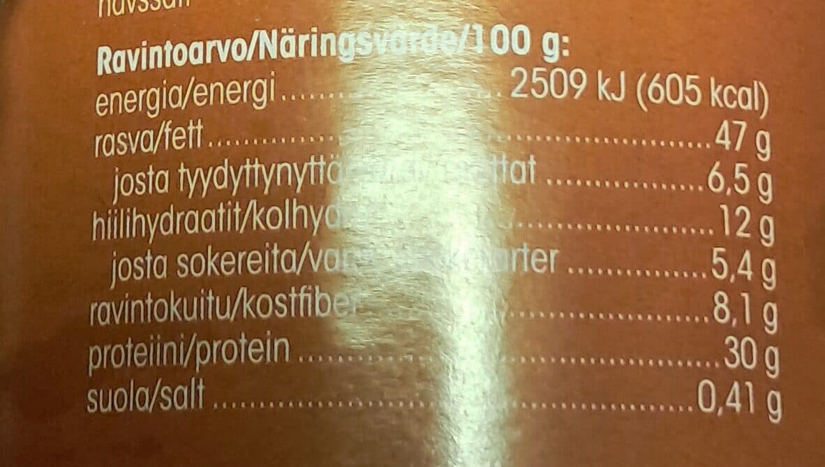 Pirkka Crunchy Peanut Butter packshot