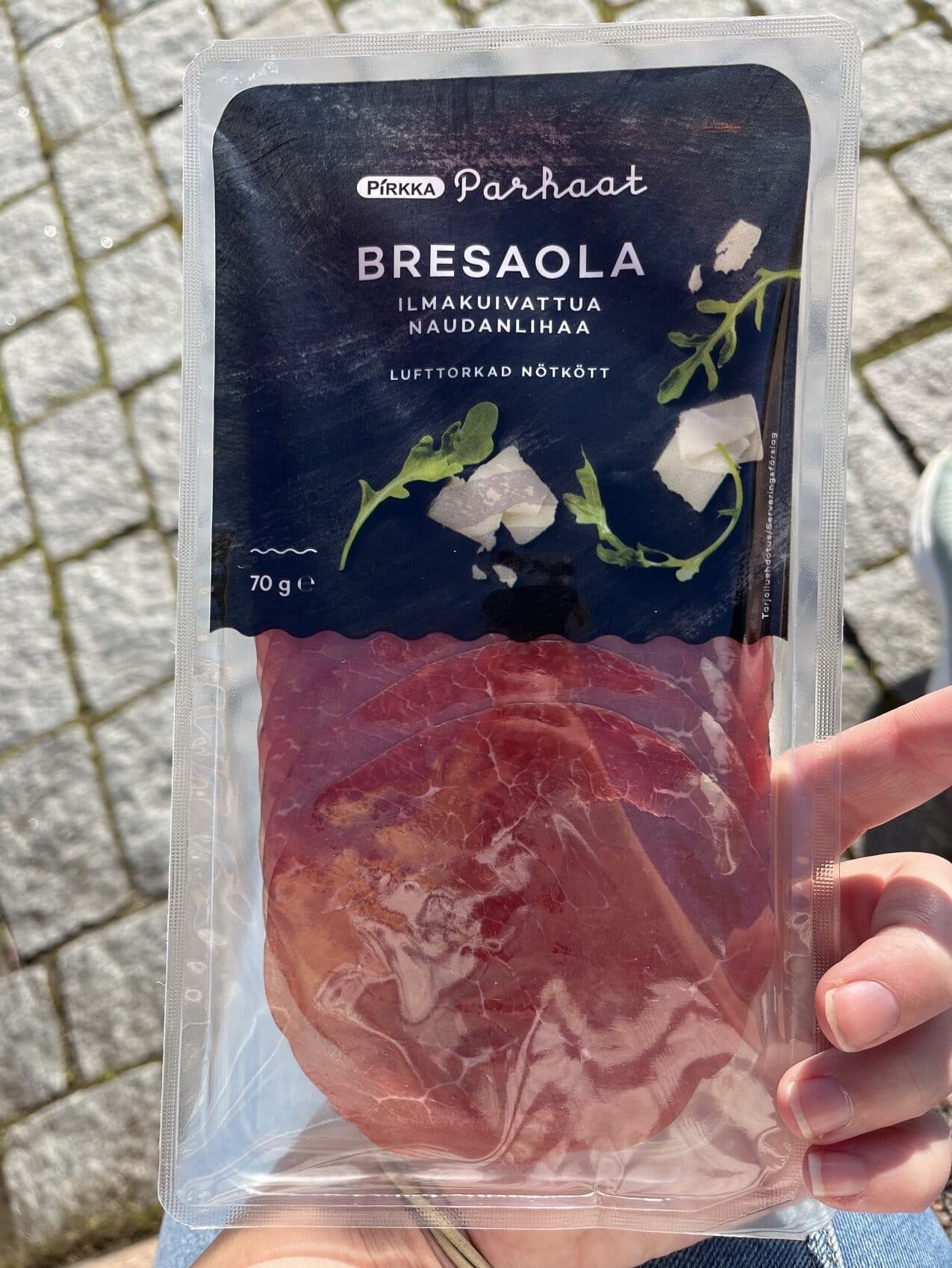 Pirkka Bresaola Ilmakuivattu Kinkku packshot