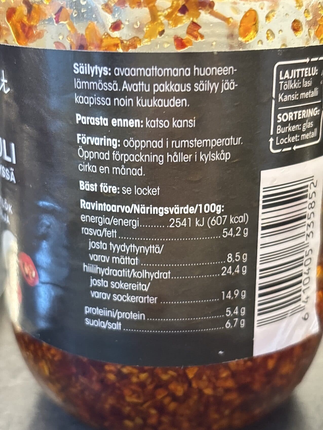 Pirkka Parhaat Rapea Valkosipuli Chili-seesamiöljyssä packshot