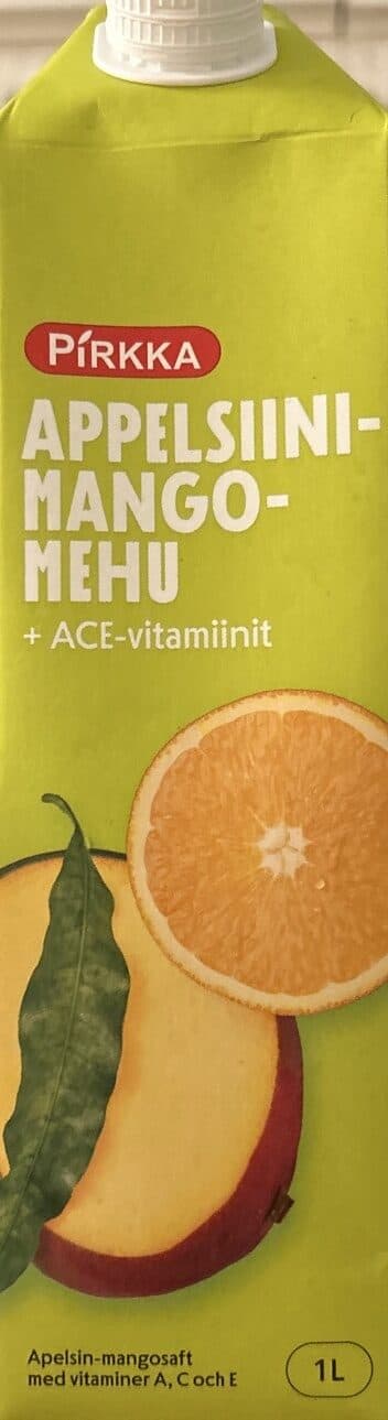 Pirkka Appelsiini-mangomehu packshot