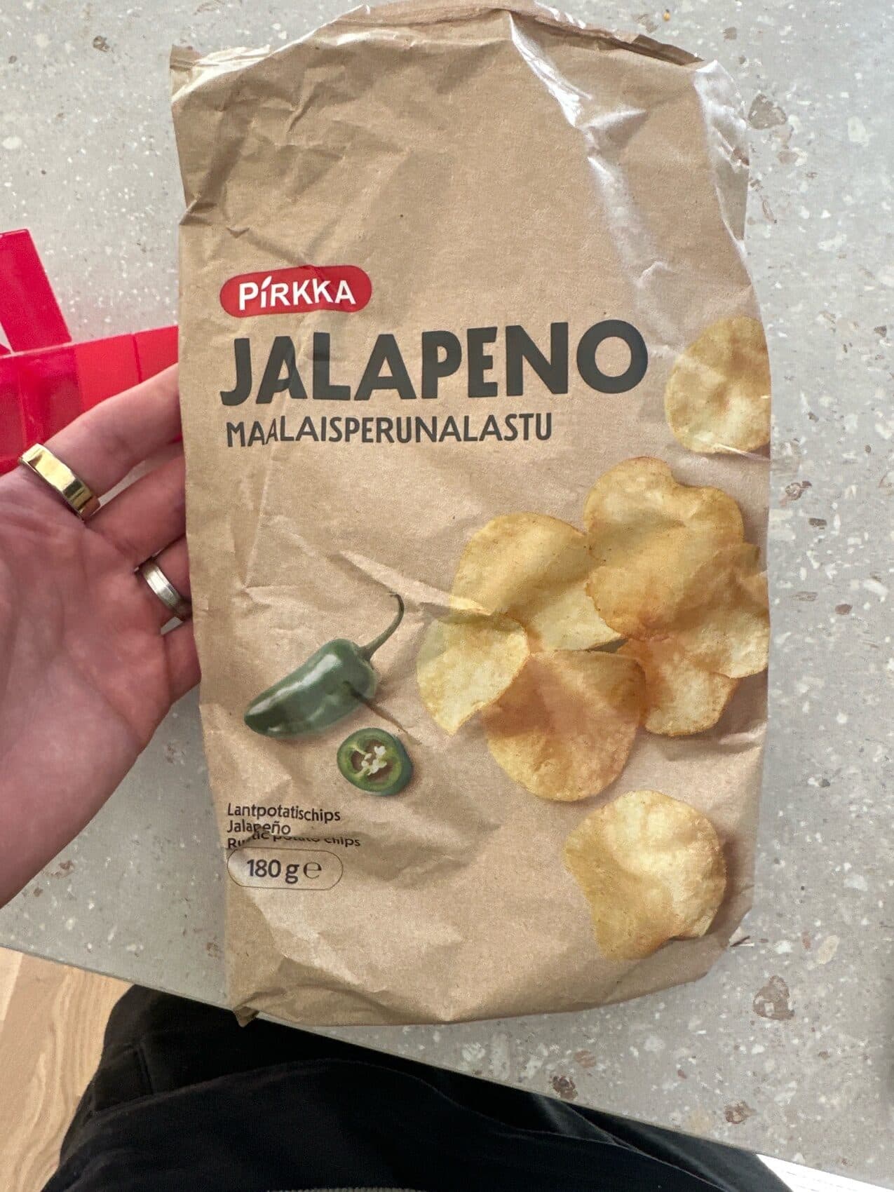 Pirkka Jalapeño Maalaisperunalastu packshot