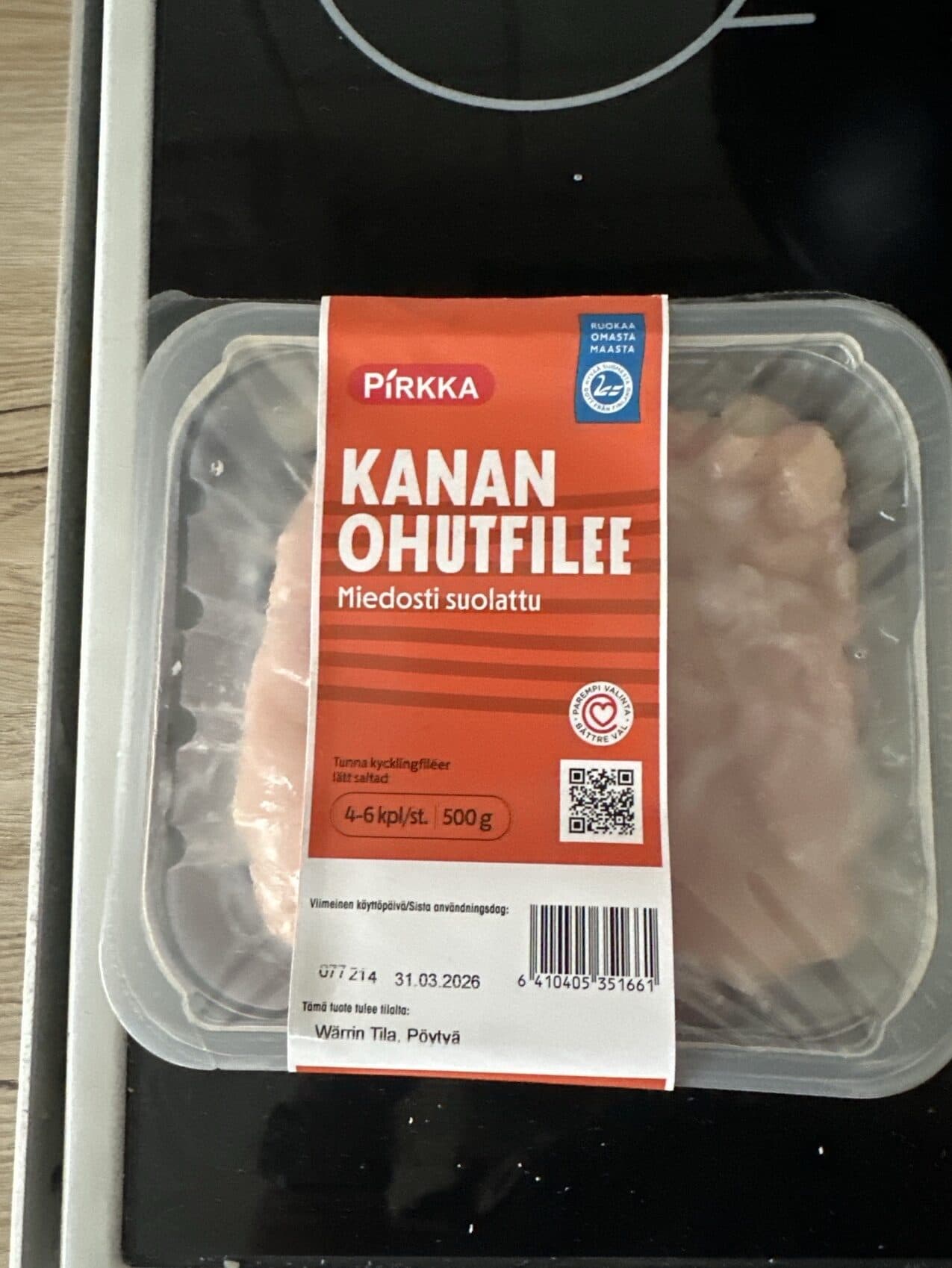 Pirkka Kanan Ohutfilee packshot