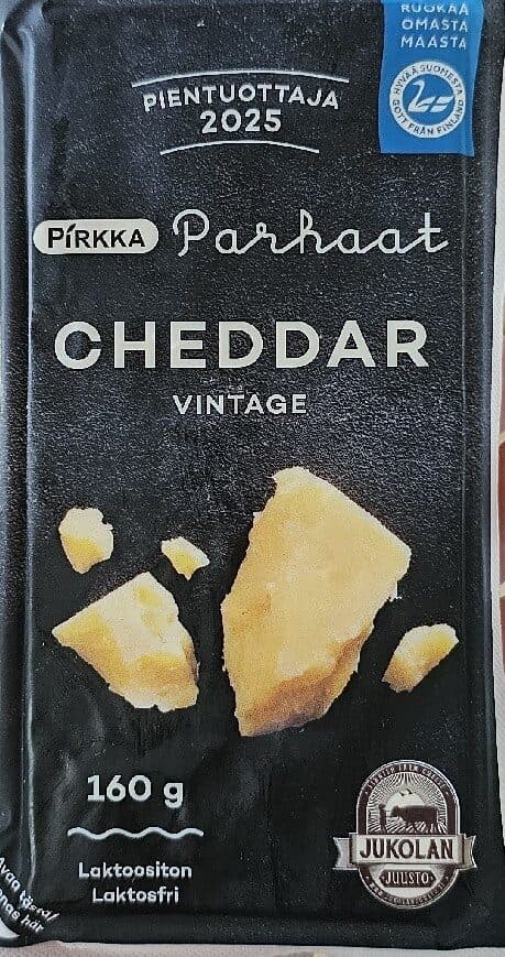 Pirkka Parhaat Cheddar Vintage packshot