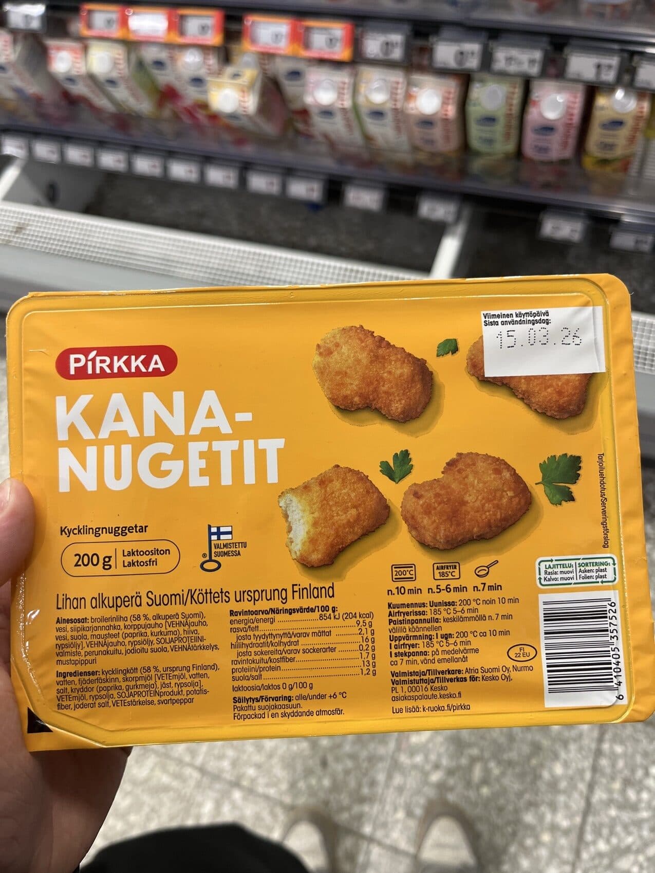 Pirkka Kananugetit packshot