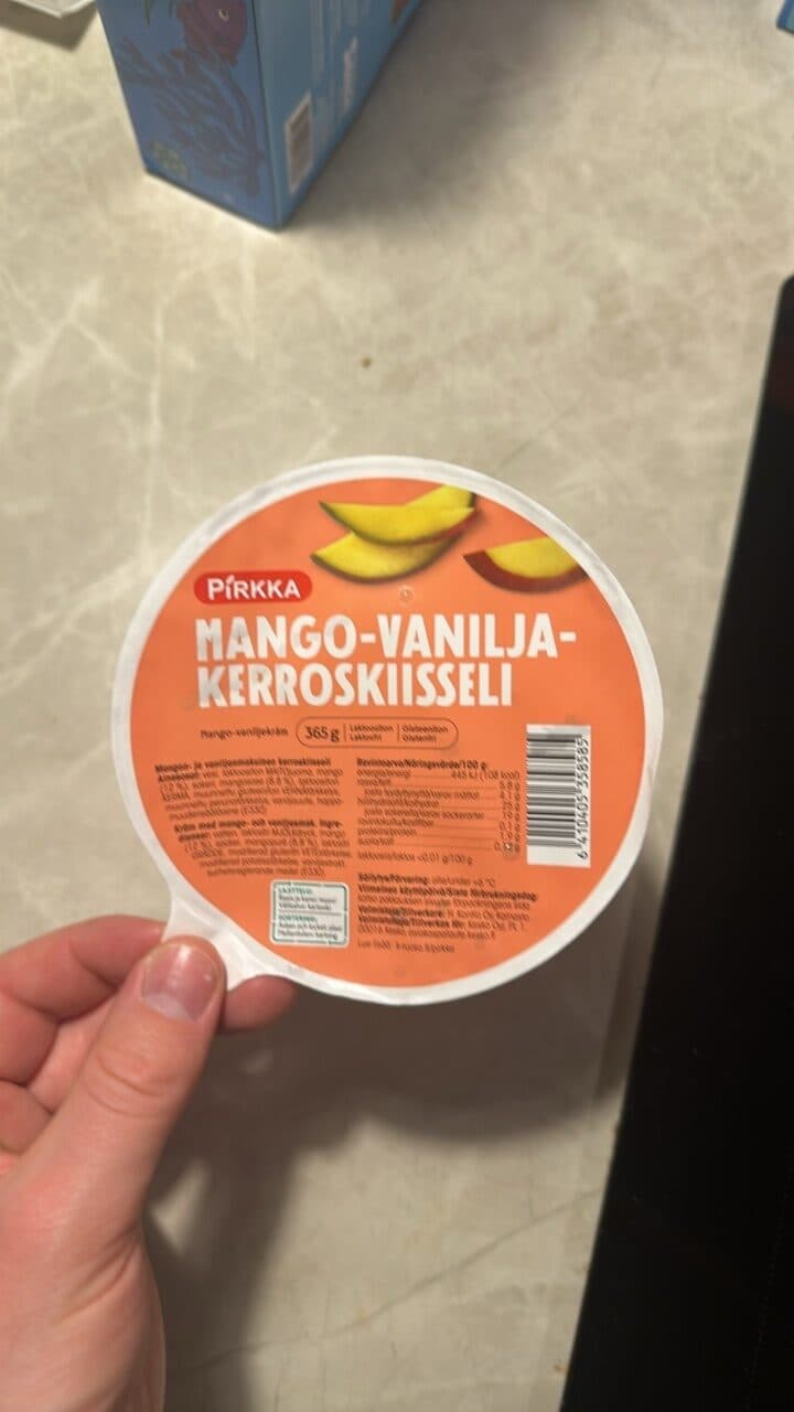 Pirkka Mango-Vanilja-Kerroskiisseli packshot