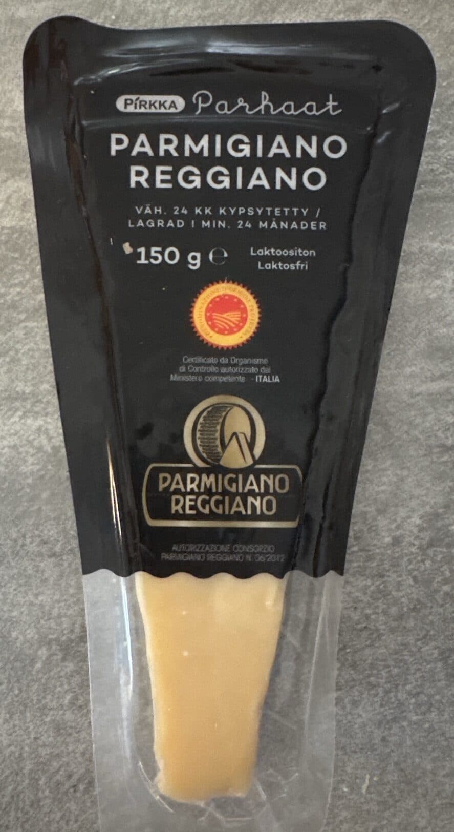 Pirkka Parhaat Pamigiano Reggiano packshot