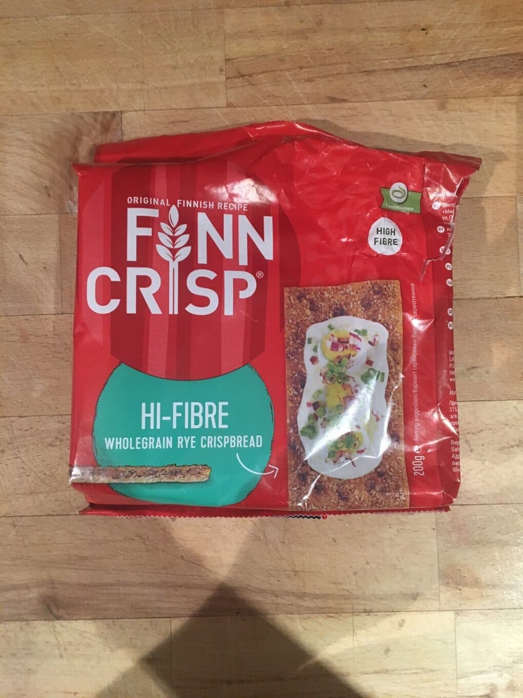 Finn Crisp Finn Crisp Hi-fiber Crisp Bread packshot