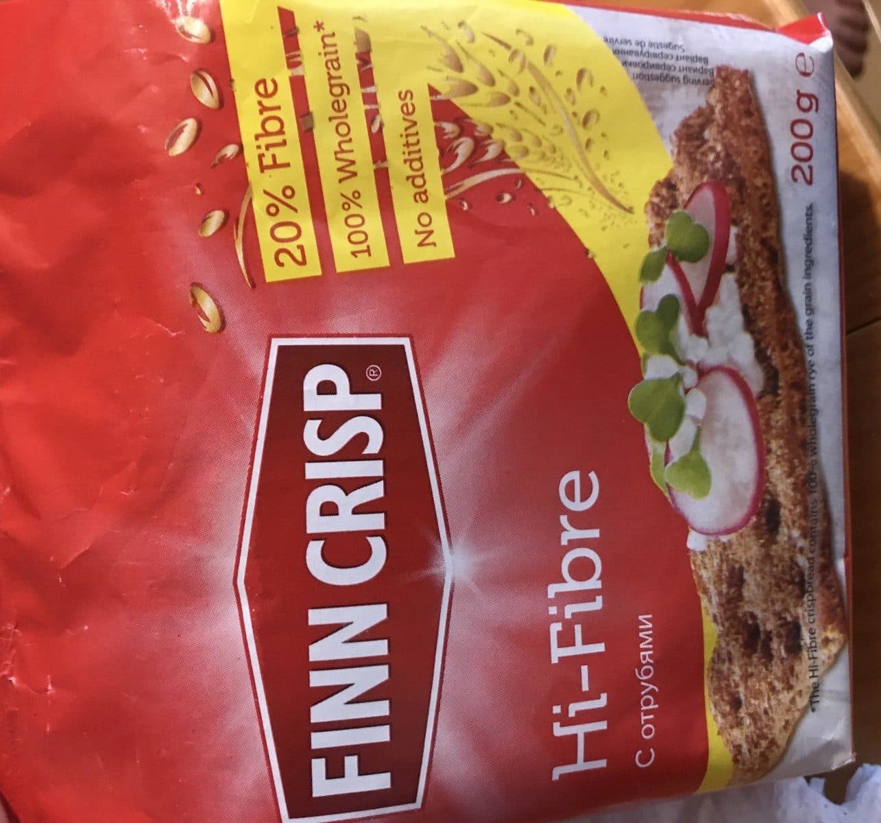 Finn Crisp Finn Crisp Hi-fiber Crisp Bread packshot