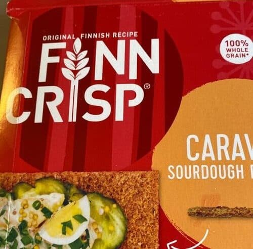 Finn Crisp Caraway Sourdough rye things packshot