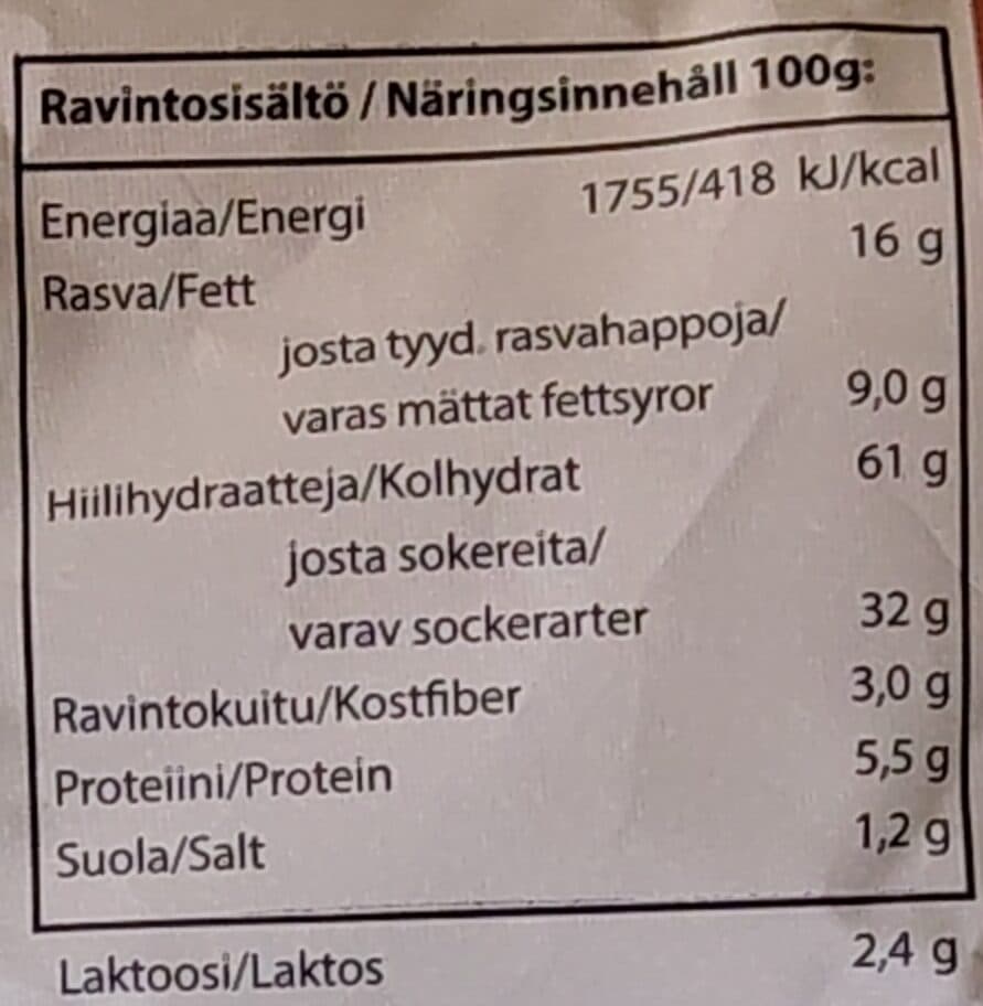 Elonen Suklainen piparkakku packshot