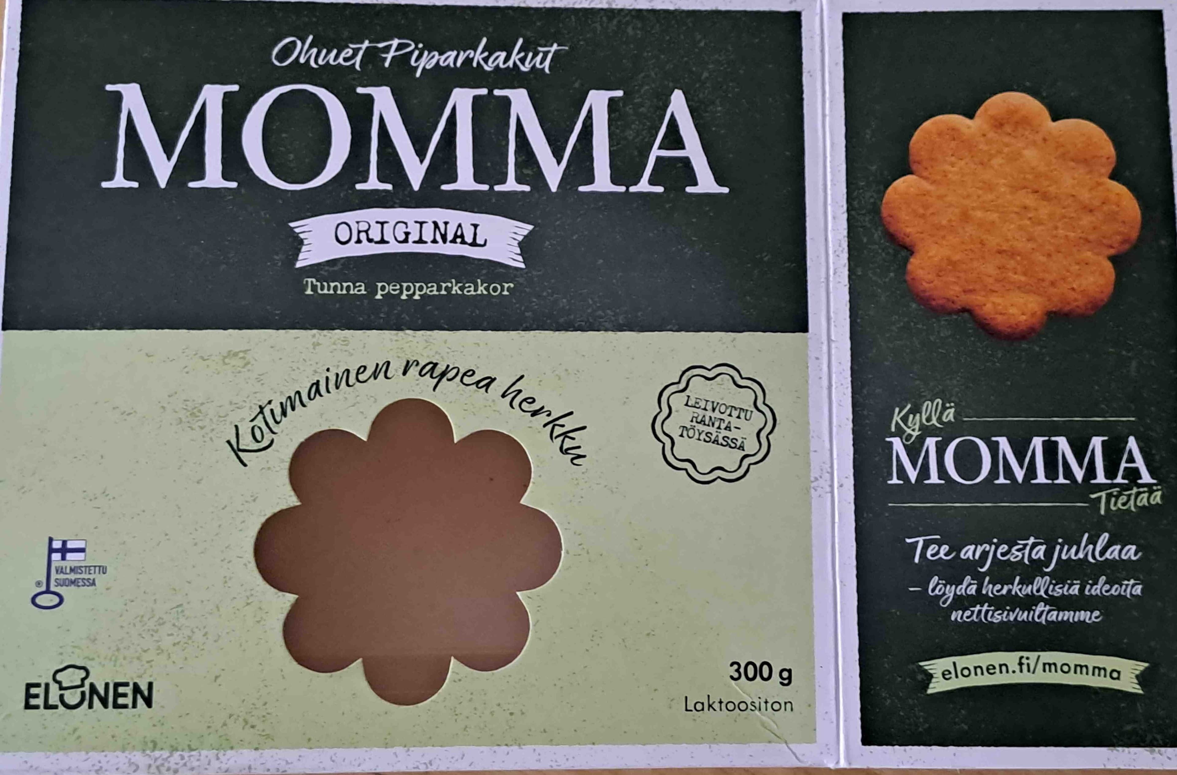 Elonen Momma original Piparkakut packshot