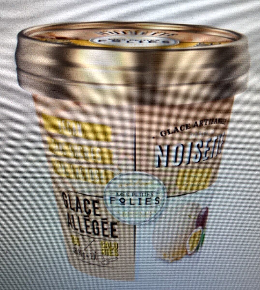 Glace Parfum Noisette et Eclats de Noisette packshot