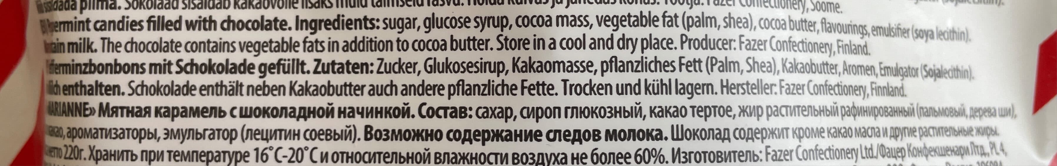 Fazer Marianne packshot