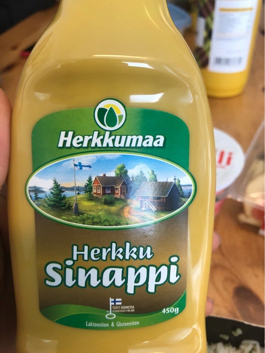 Herkkumaa Herkku Sinappi packshot