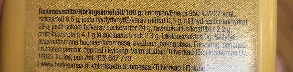 Herkkumaa Herkku Sinappi packshot