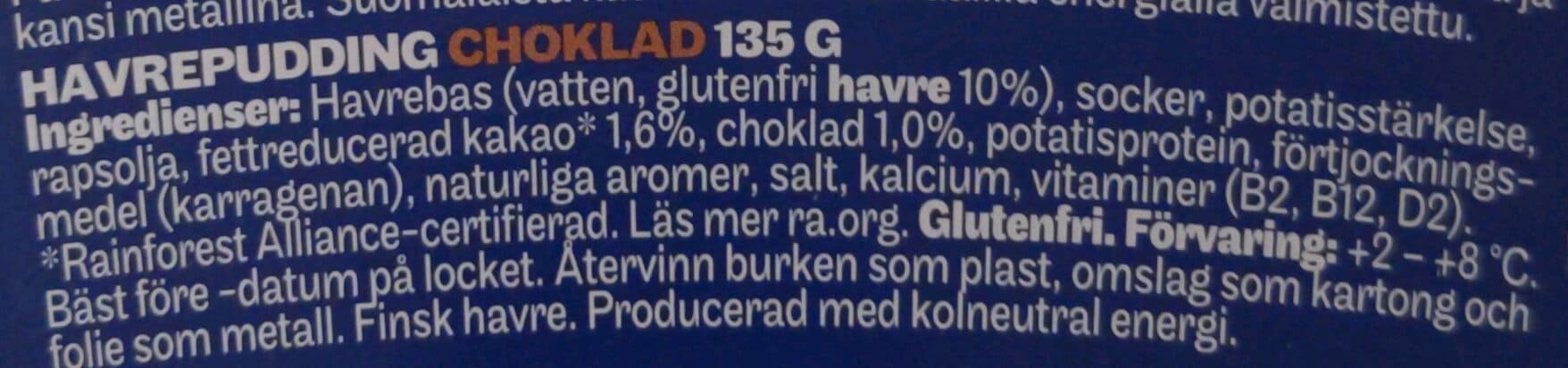 Elovena Vanukas suklaa packshot