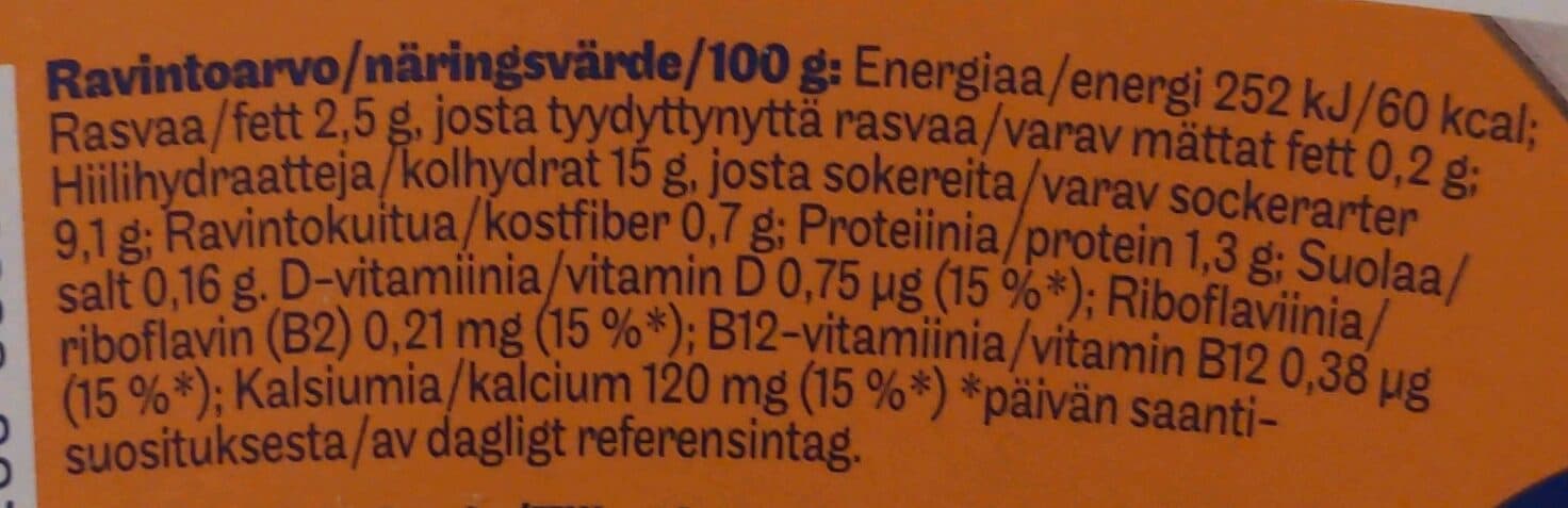 Elovena Vanukas kinuski packshot