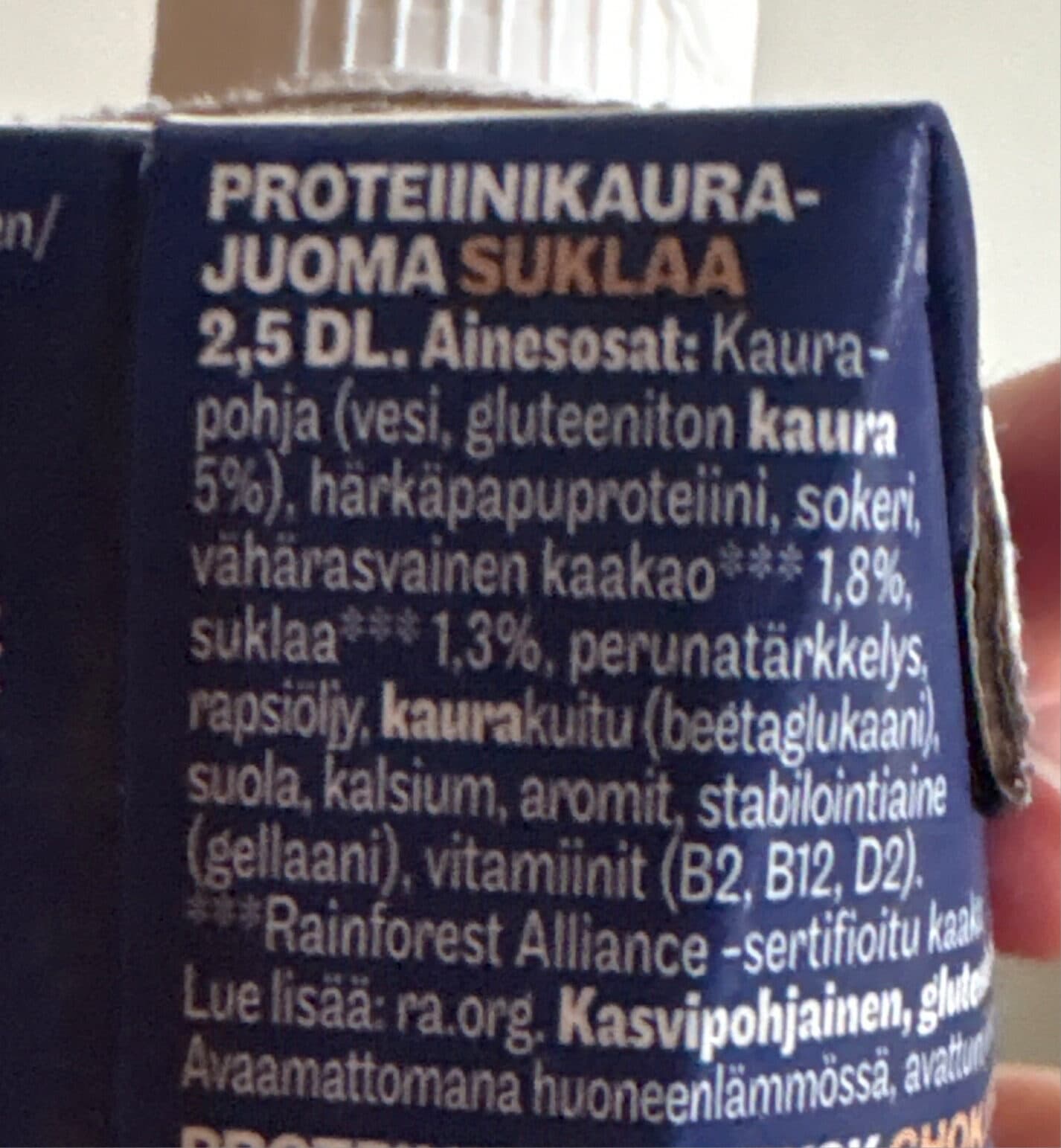 Elovena Proteindryck Choklad packshot