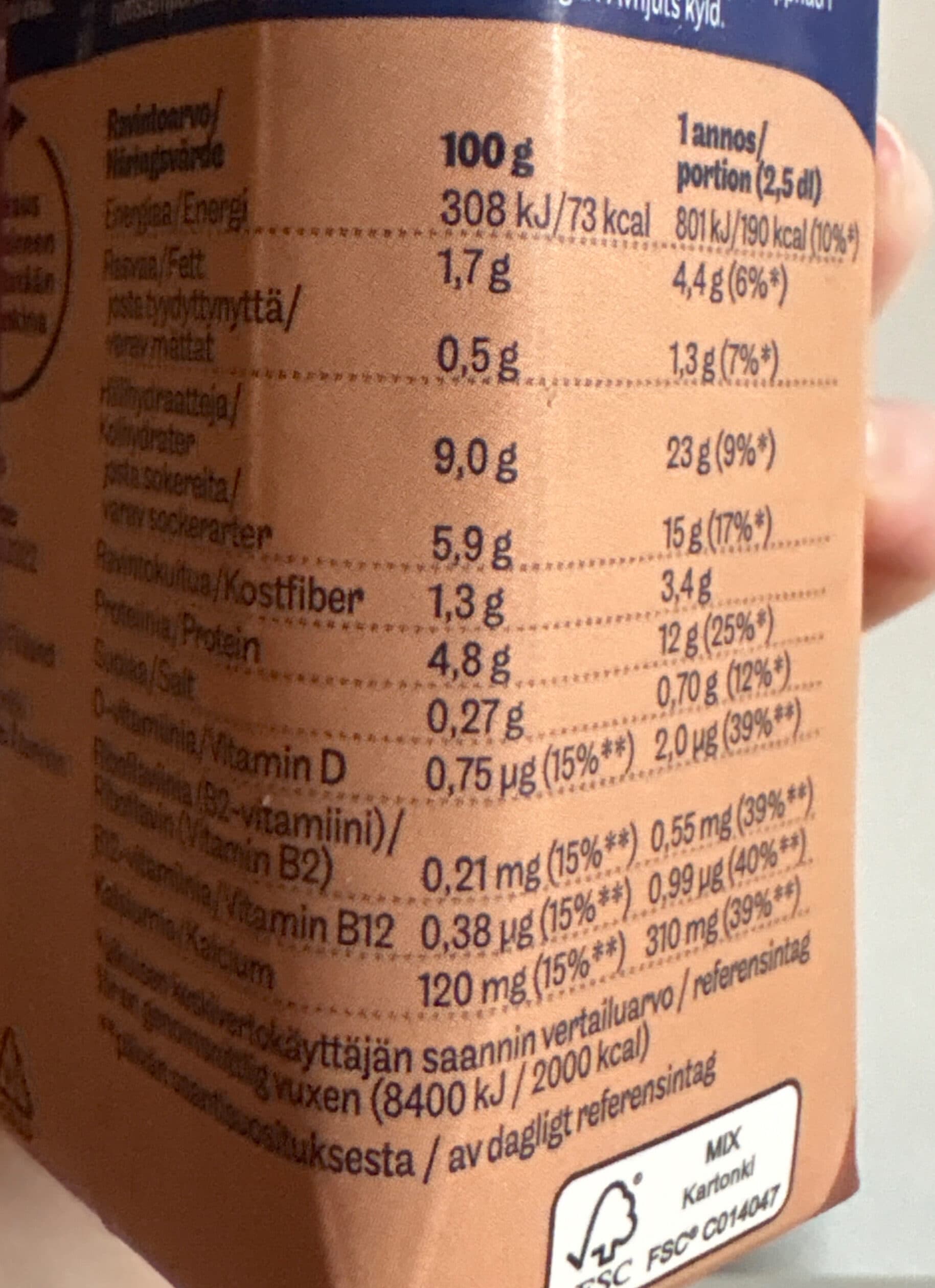 Elovena Proteindryck Choklad packshot