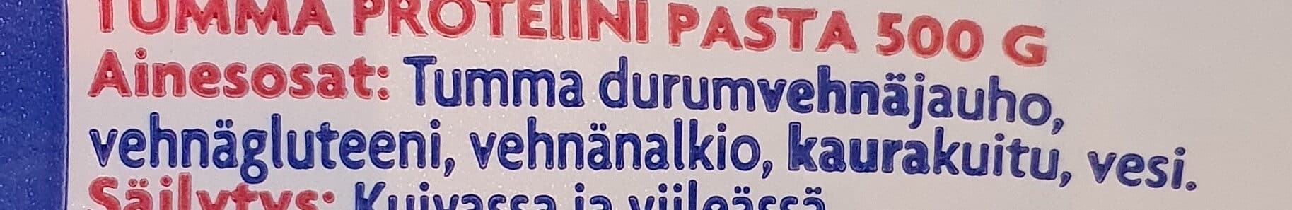 Torino Tumma Proteiini Pasta packshot