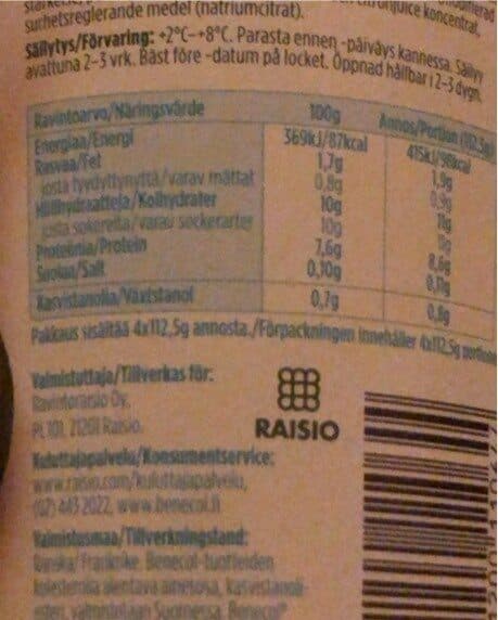 Benecol Greek style mango-passionhedelmä packshot
