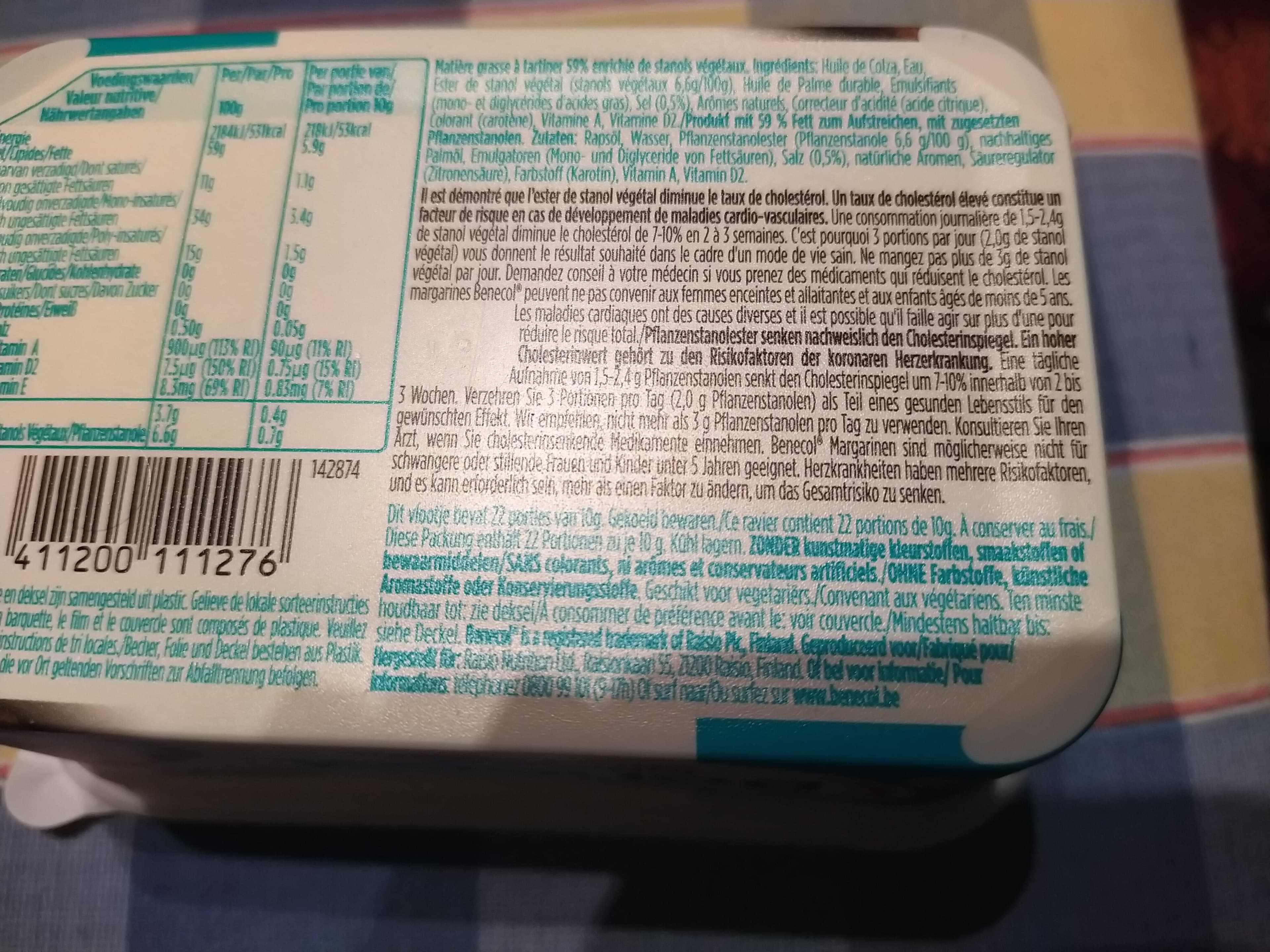 Benecol Classic packshot