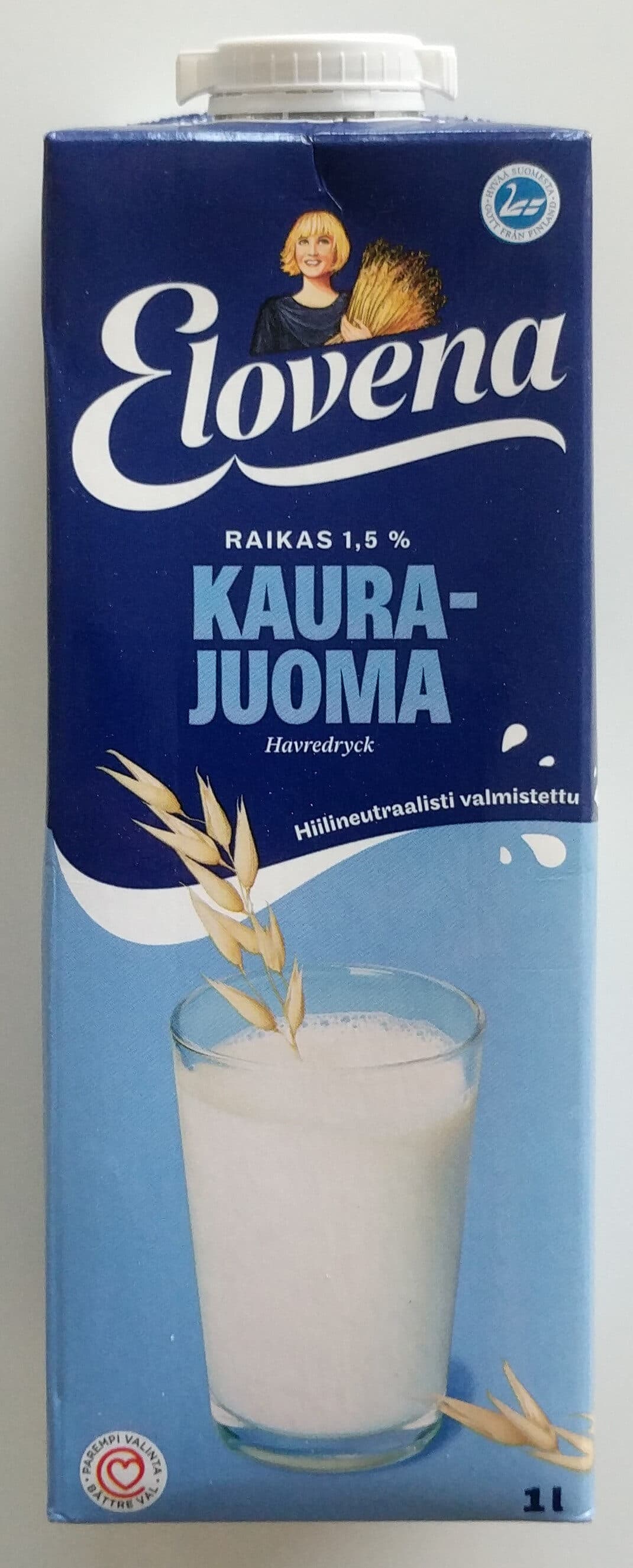 Elovena Kaurajuoma packshot