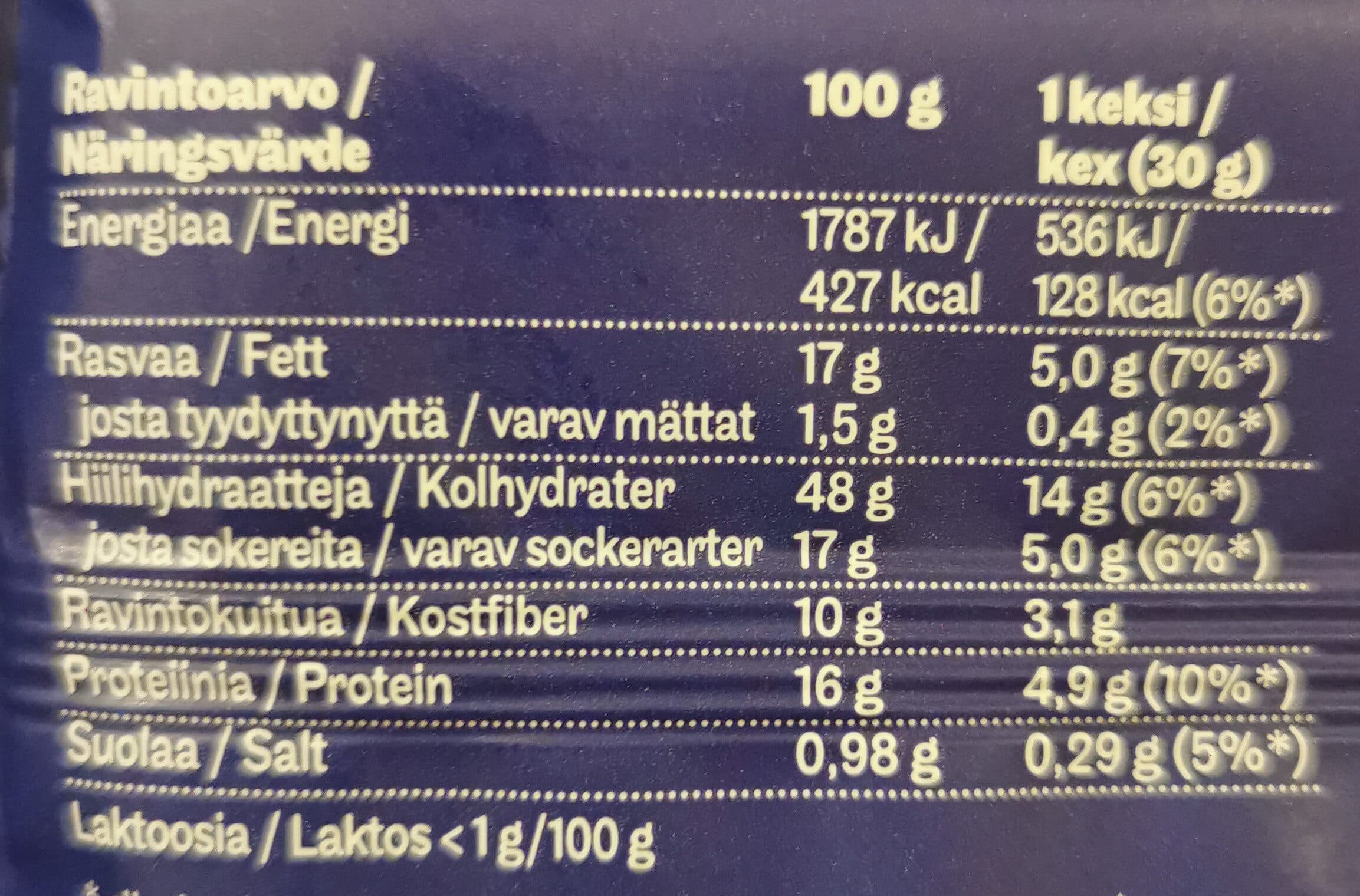 Elovena Kanelinen voima kaura packshot