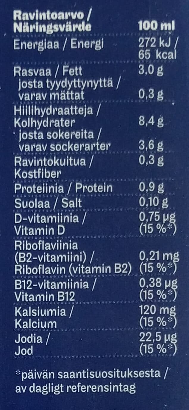 Elovena Kaurajuoma kahviin packshot