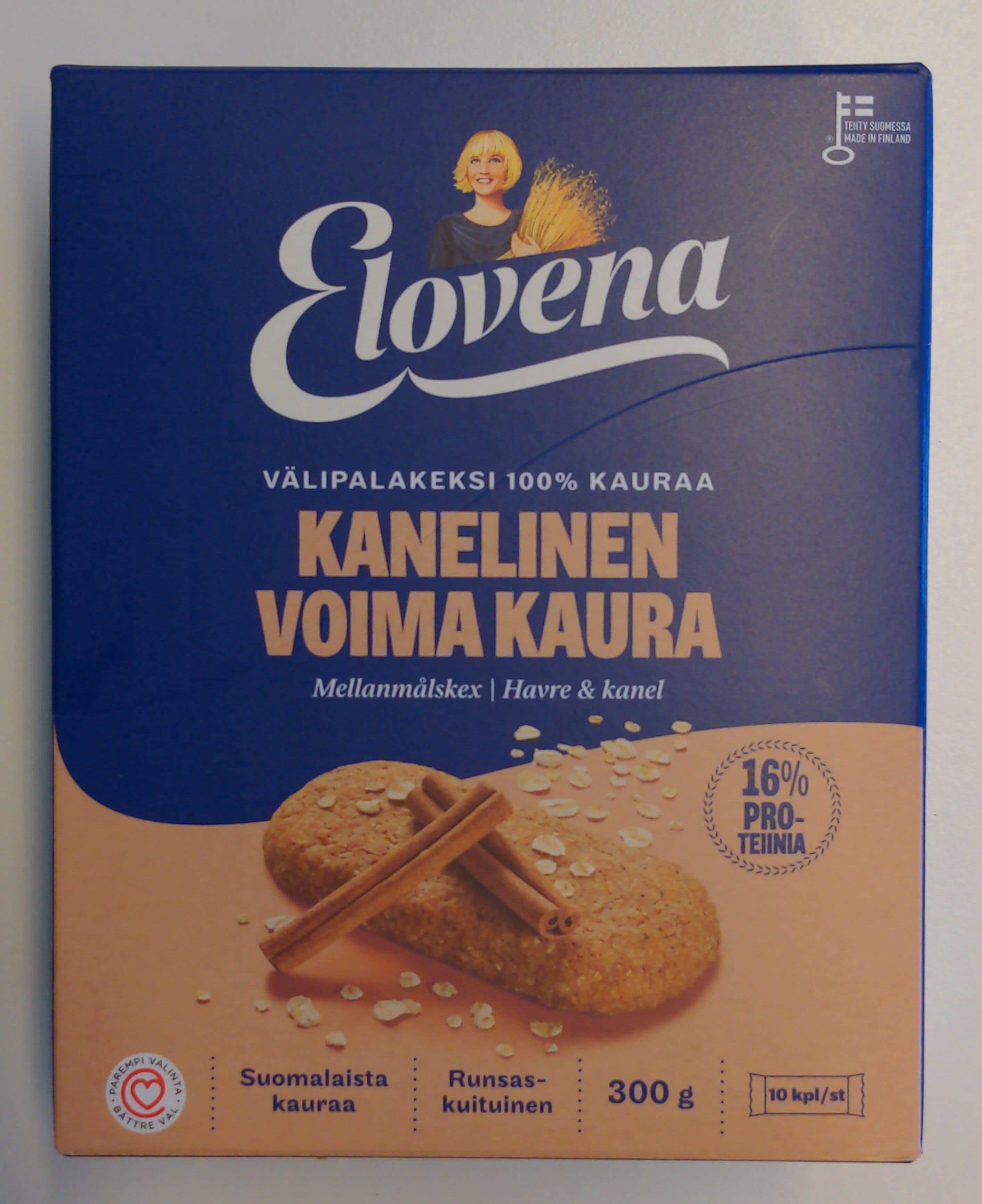 Elovena Kanelinen Voima Kaura packshot