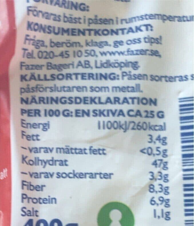 Fazer Rågform packshot