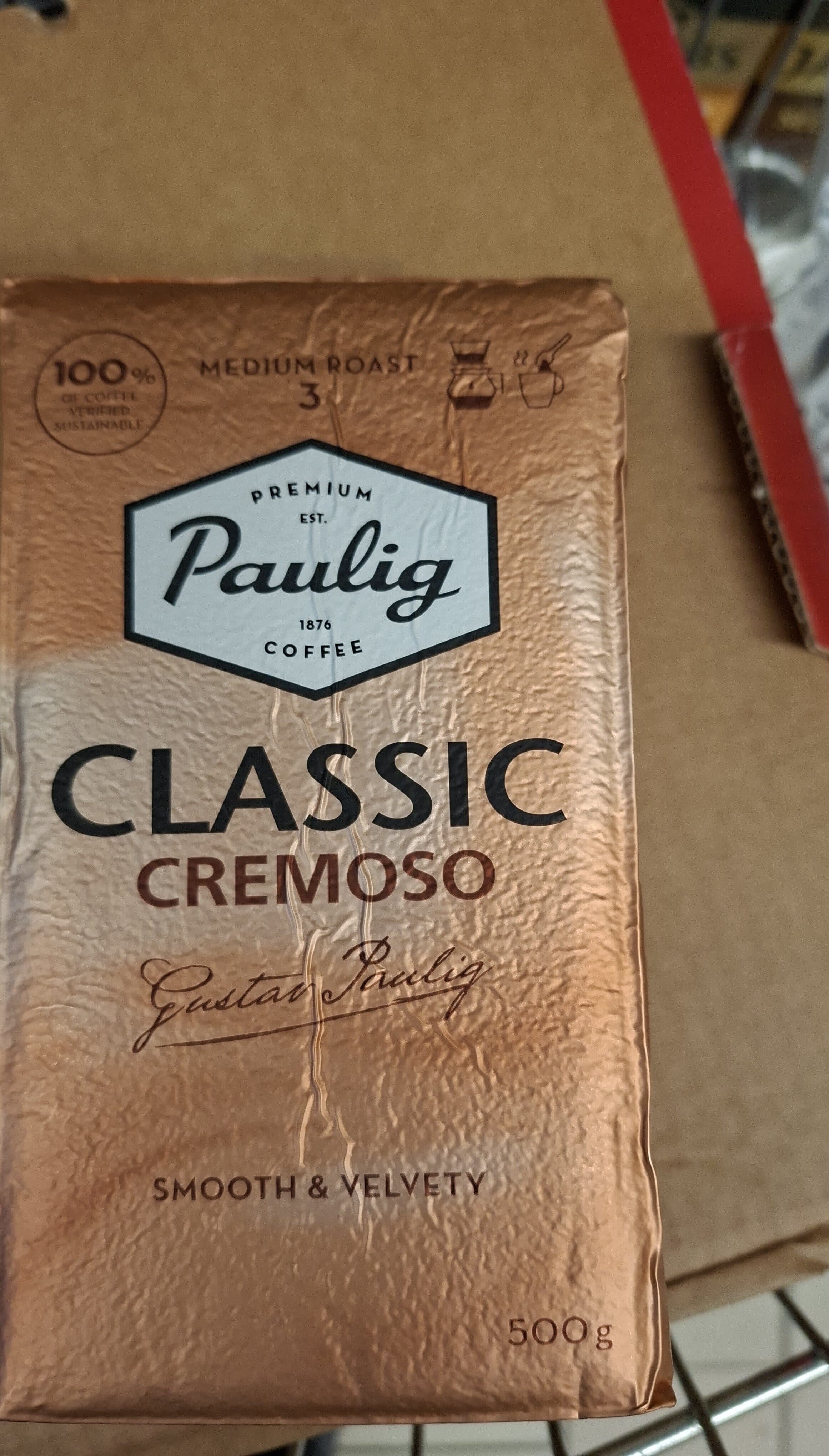 Paulig Classic Cremoso packshot