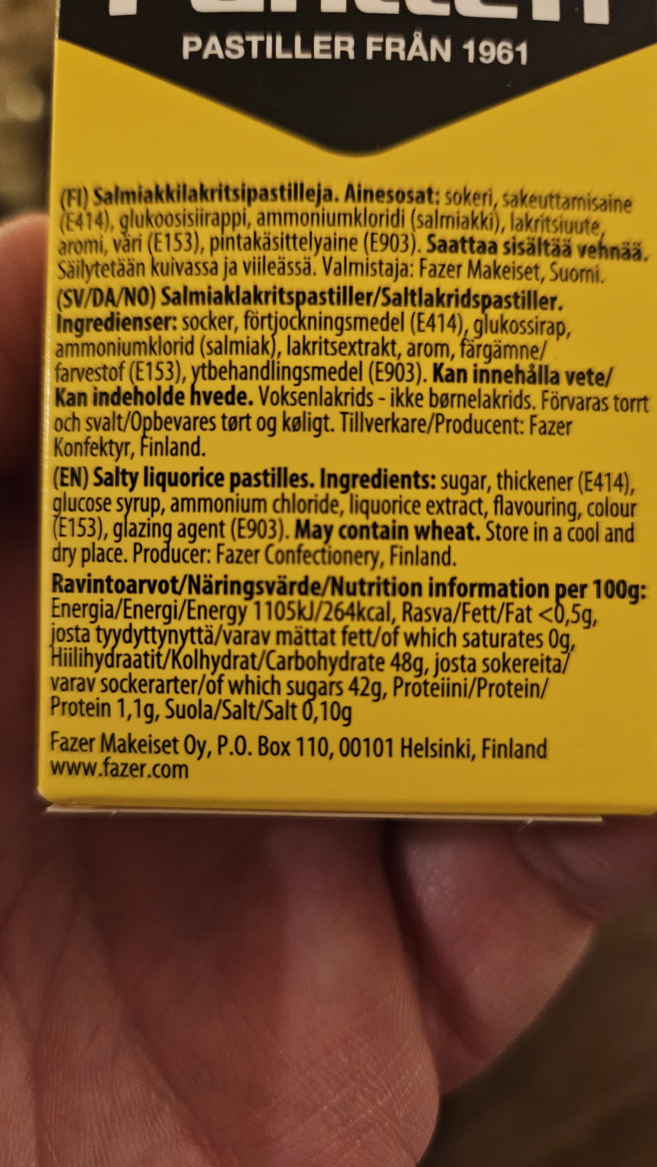 Fazer Pantteri packshot