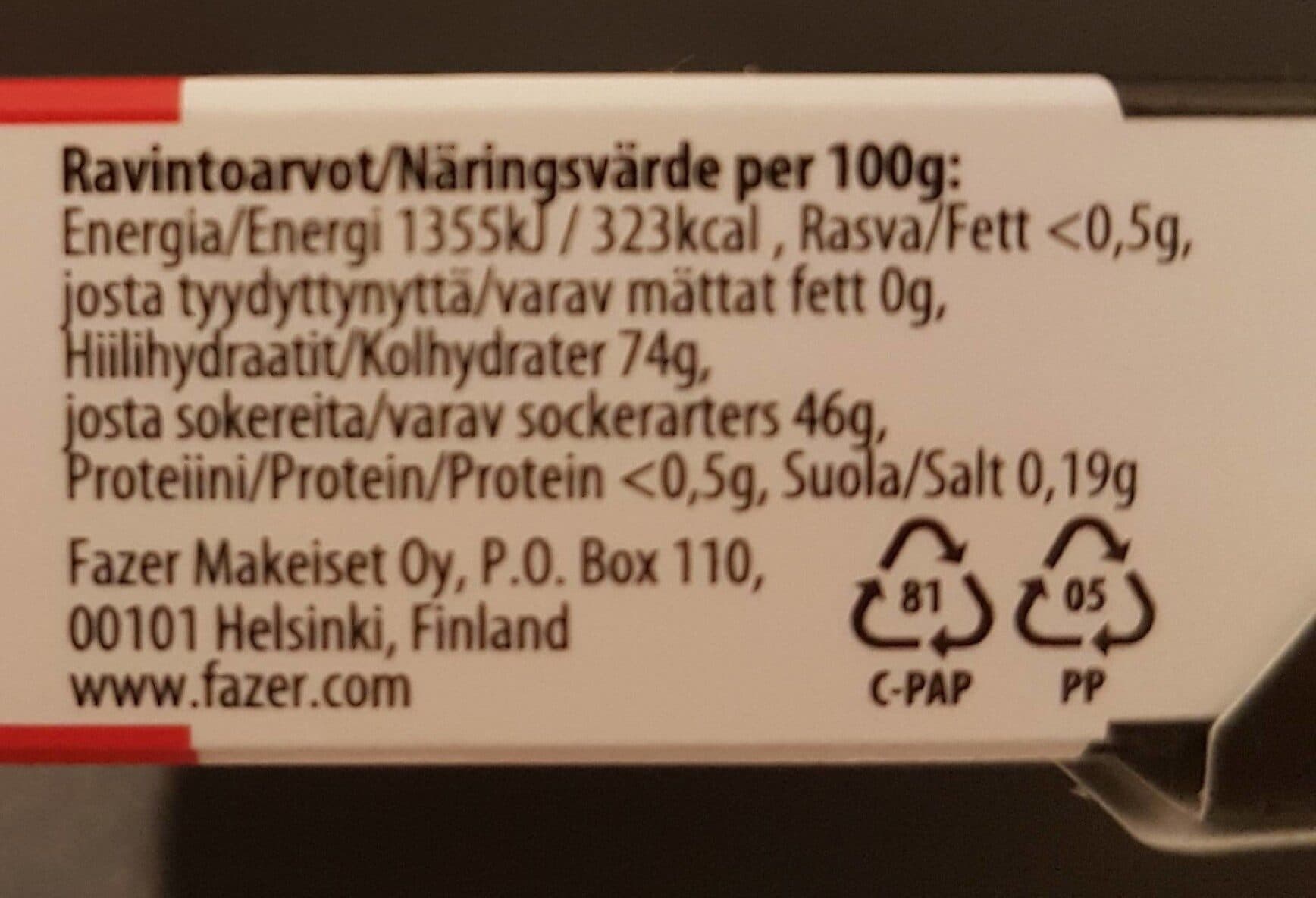Fazer Salmiakki packshot